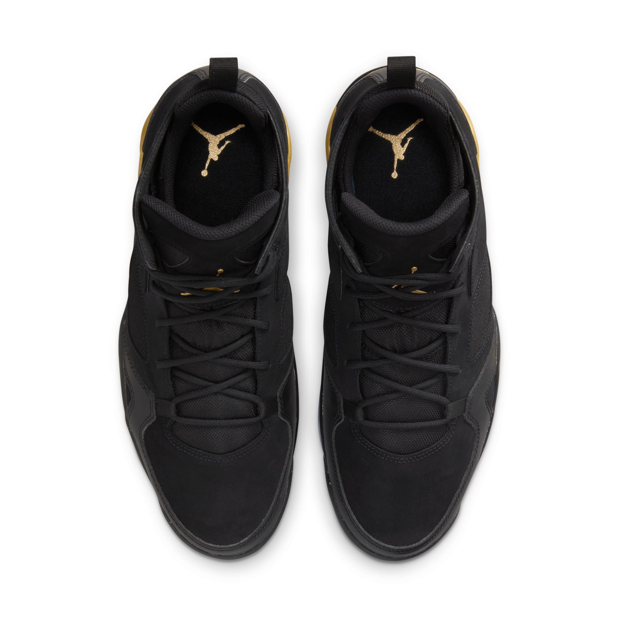 MENS JORDAN FLIGHT CLUB '91 (BLACK/METALLIC GOLD)