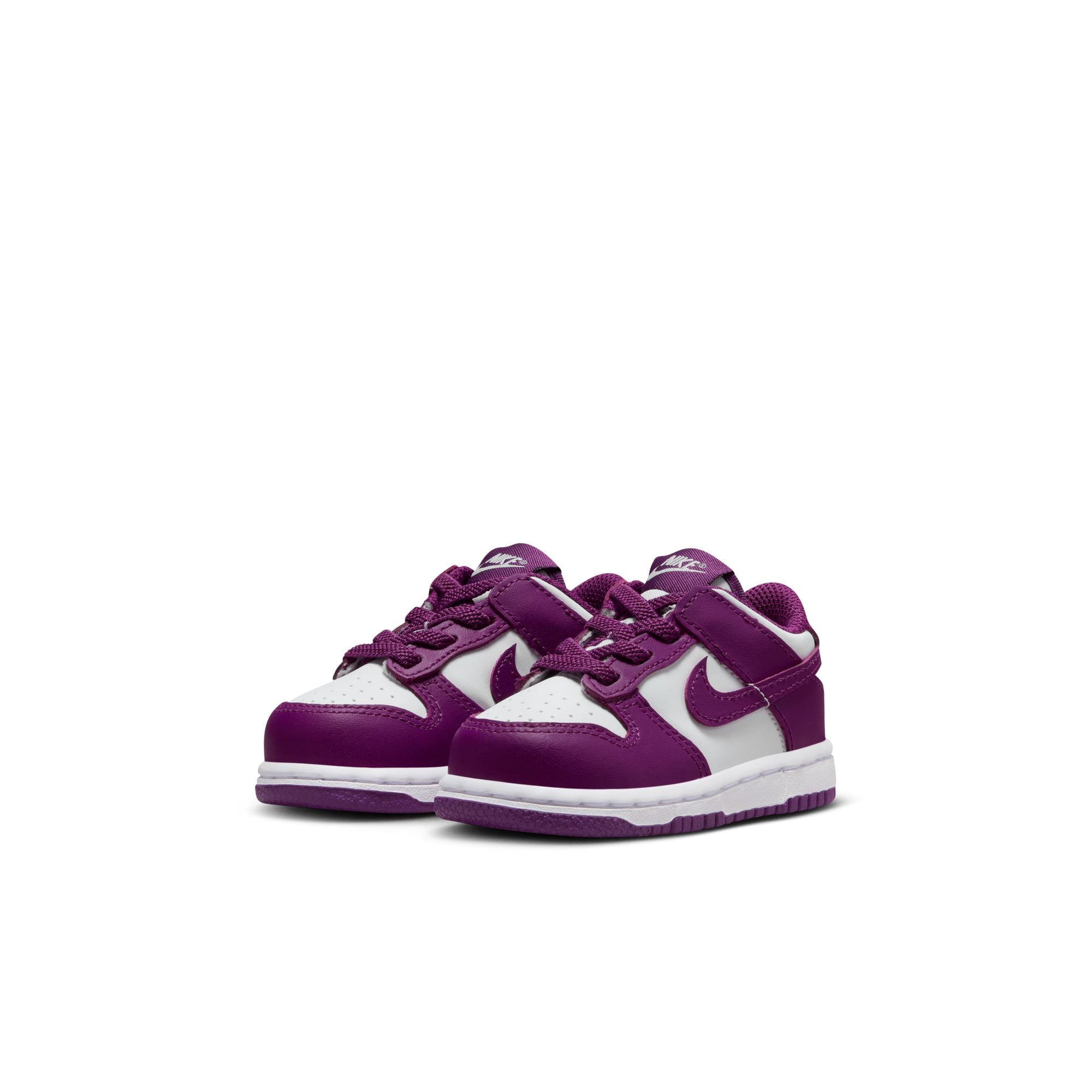 KIDS NIKE DUNK LOW TD (WHITE/VIOTECH)