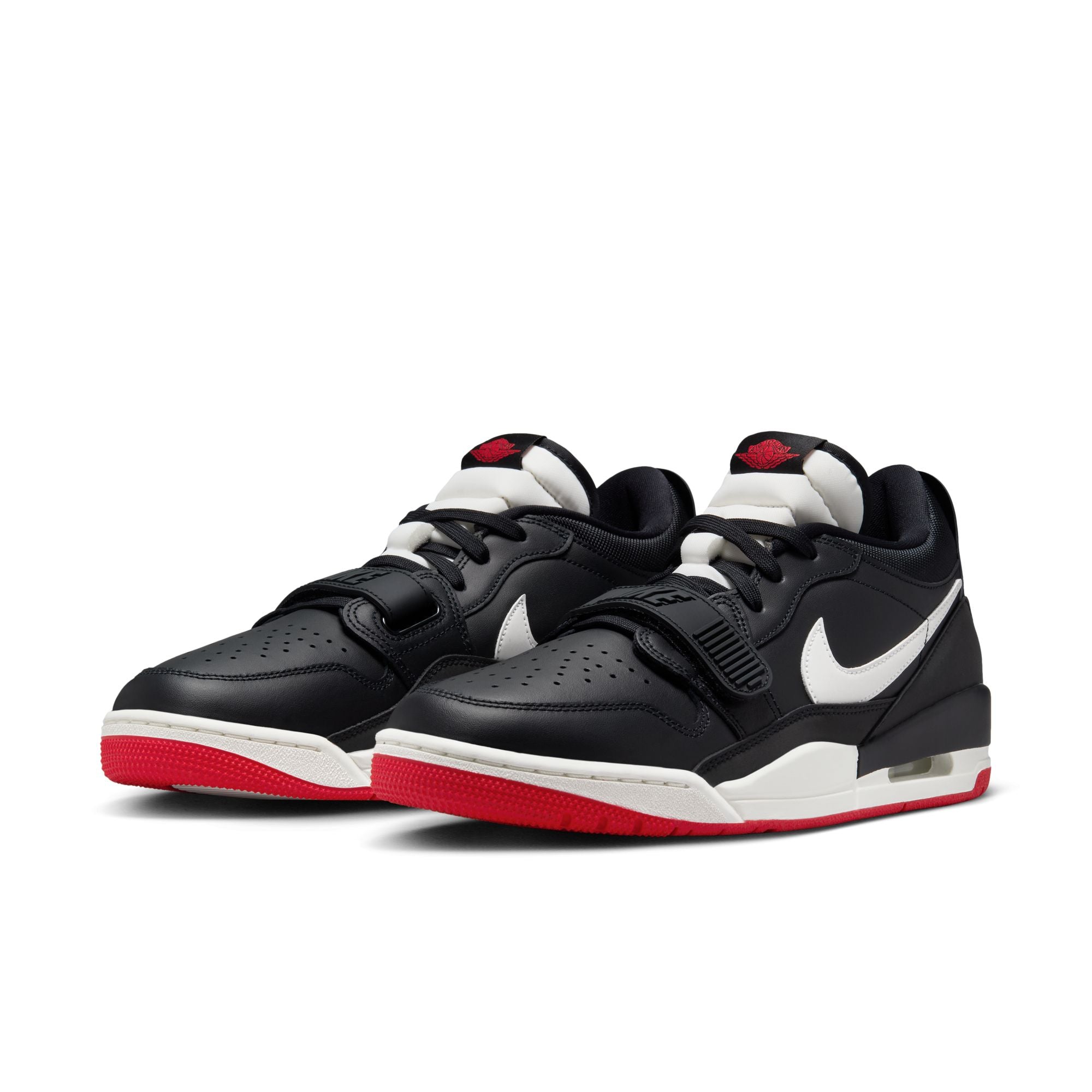 MENS AIR JORDAN LEGACY 312 LOW (BLACK/SAIL/UNIVERSITY RED)