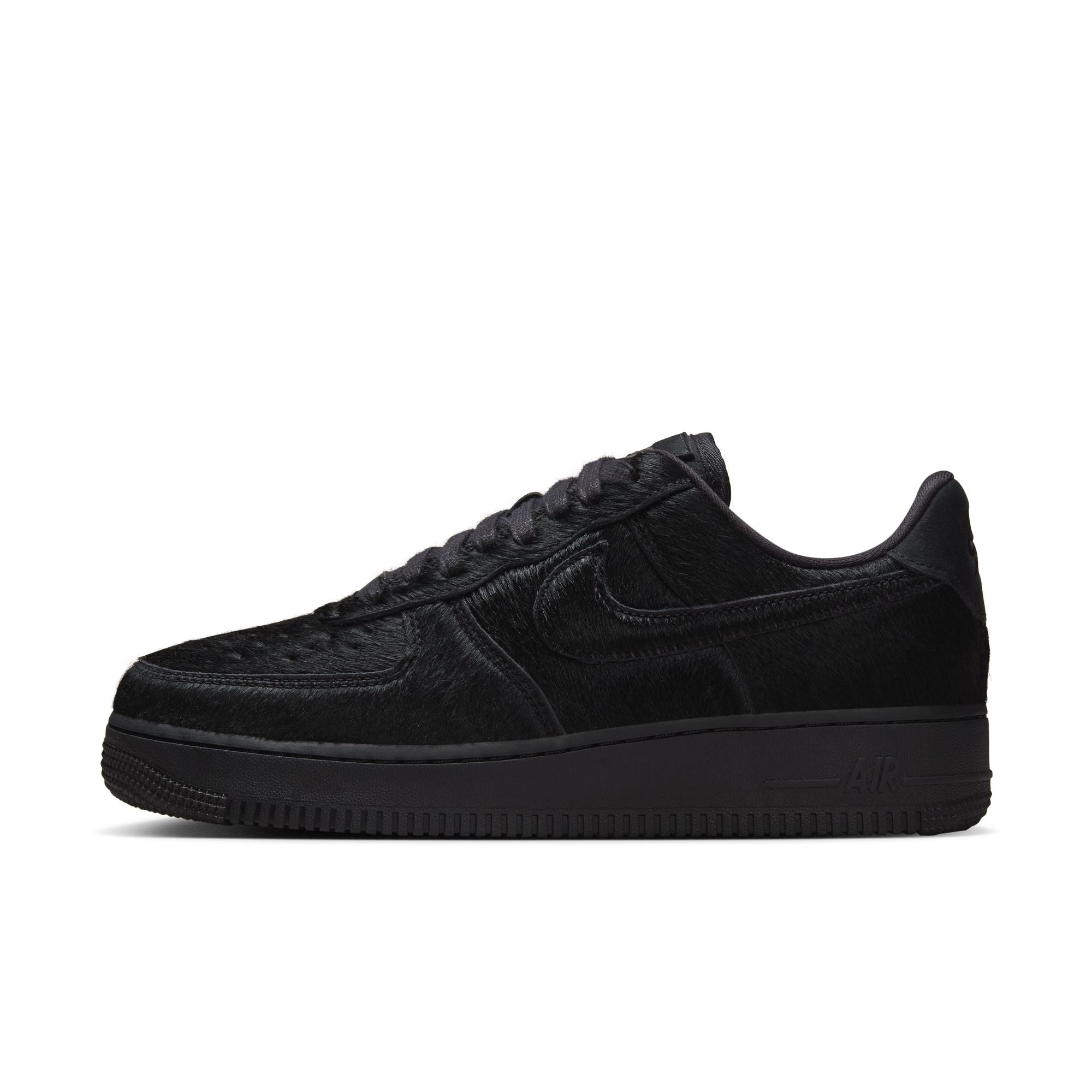 WOMENS NIKE AIR FORCE 1 '07 (BLACK/OFF NOIR)