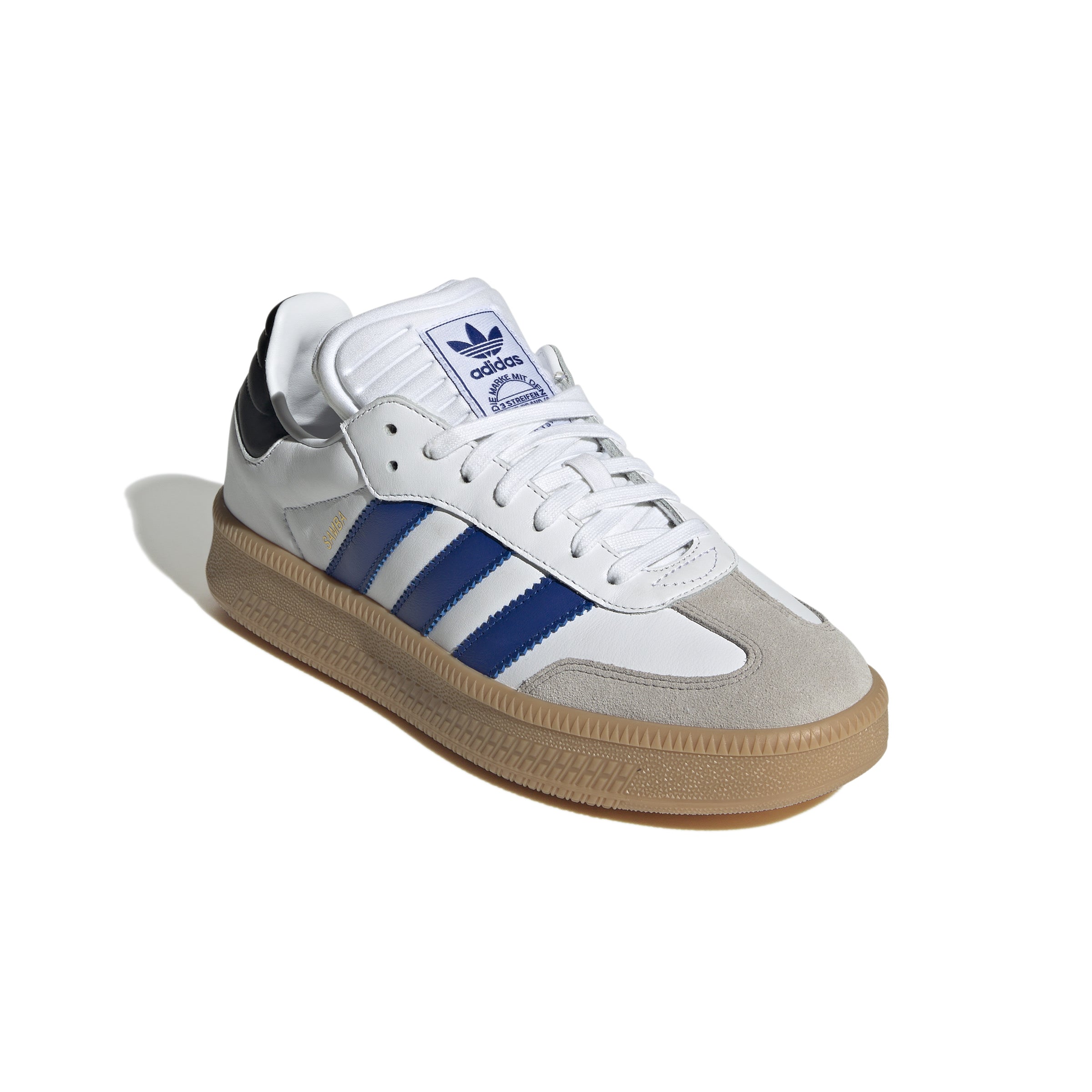 MENS ADIDAS SAMBA XLG (Cloud White / Royal Blue / Pantone)