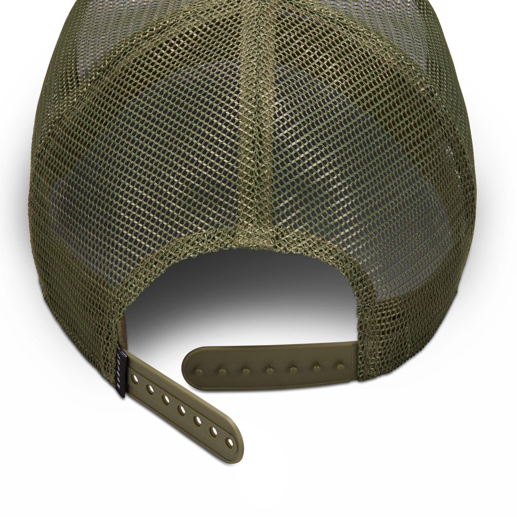 JORDAN RISE TRUCKER HAT (SAIL/MEDIUM OLIVE)