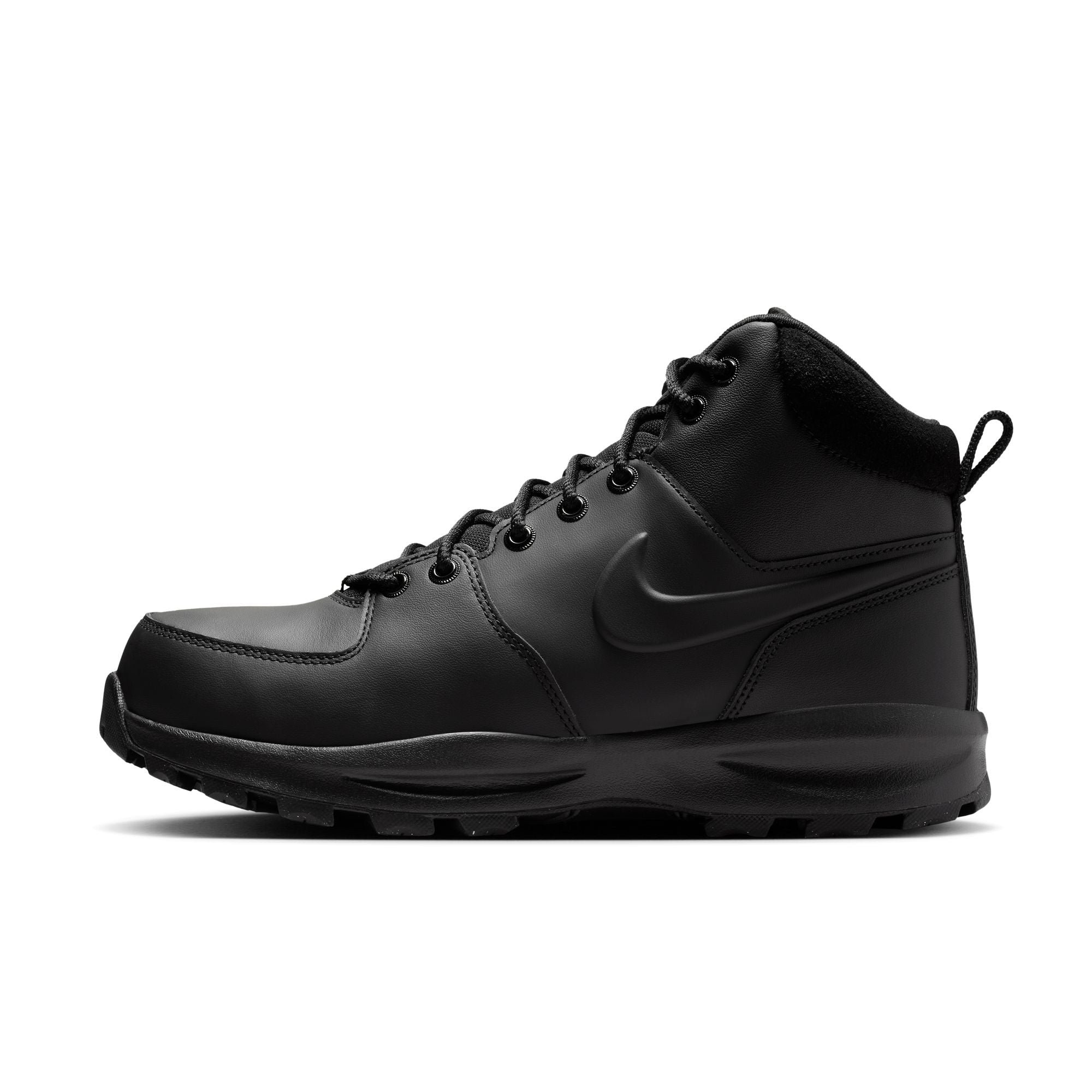 MENS NIKE MANOA LEATHER (BLACK)