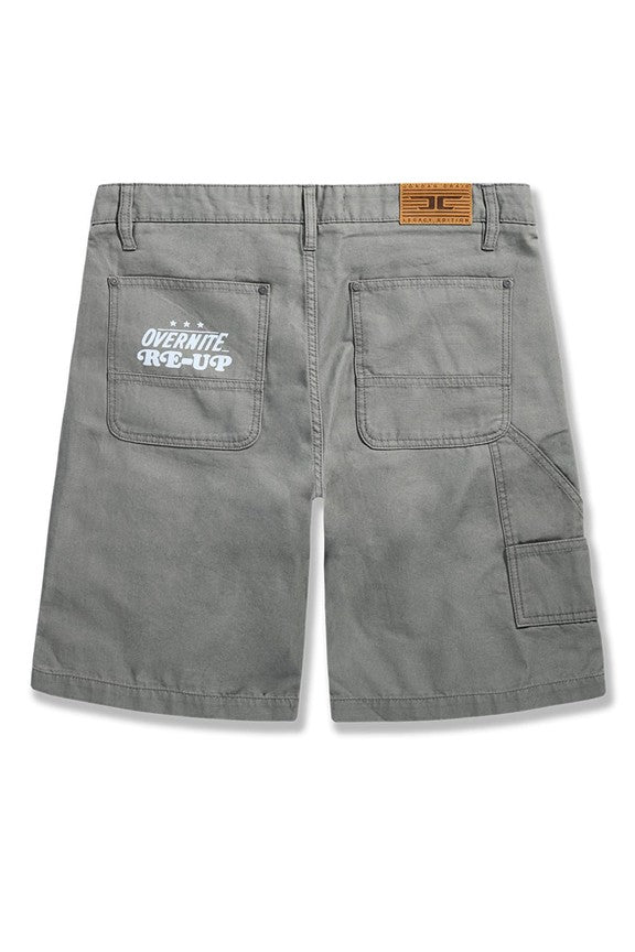 MENS JORDAN CRAIG THE RE-UP SHORT (CHARCOAL)