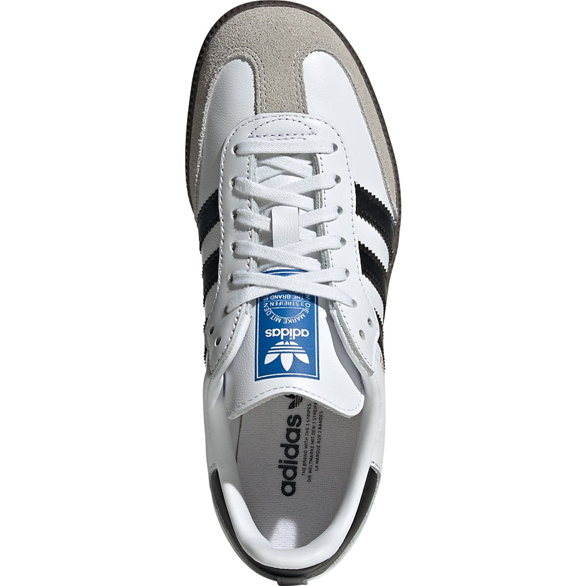 KIDS ADIDAS SAMBA OG J (CLOUD WHITE/CORE BLACK)