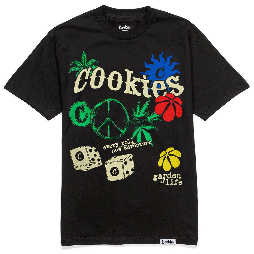 MENS COOKIES GARDEN OF LIFE T-SHIRT (BLACK)