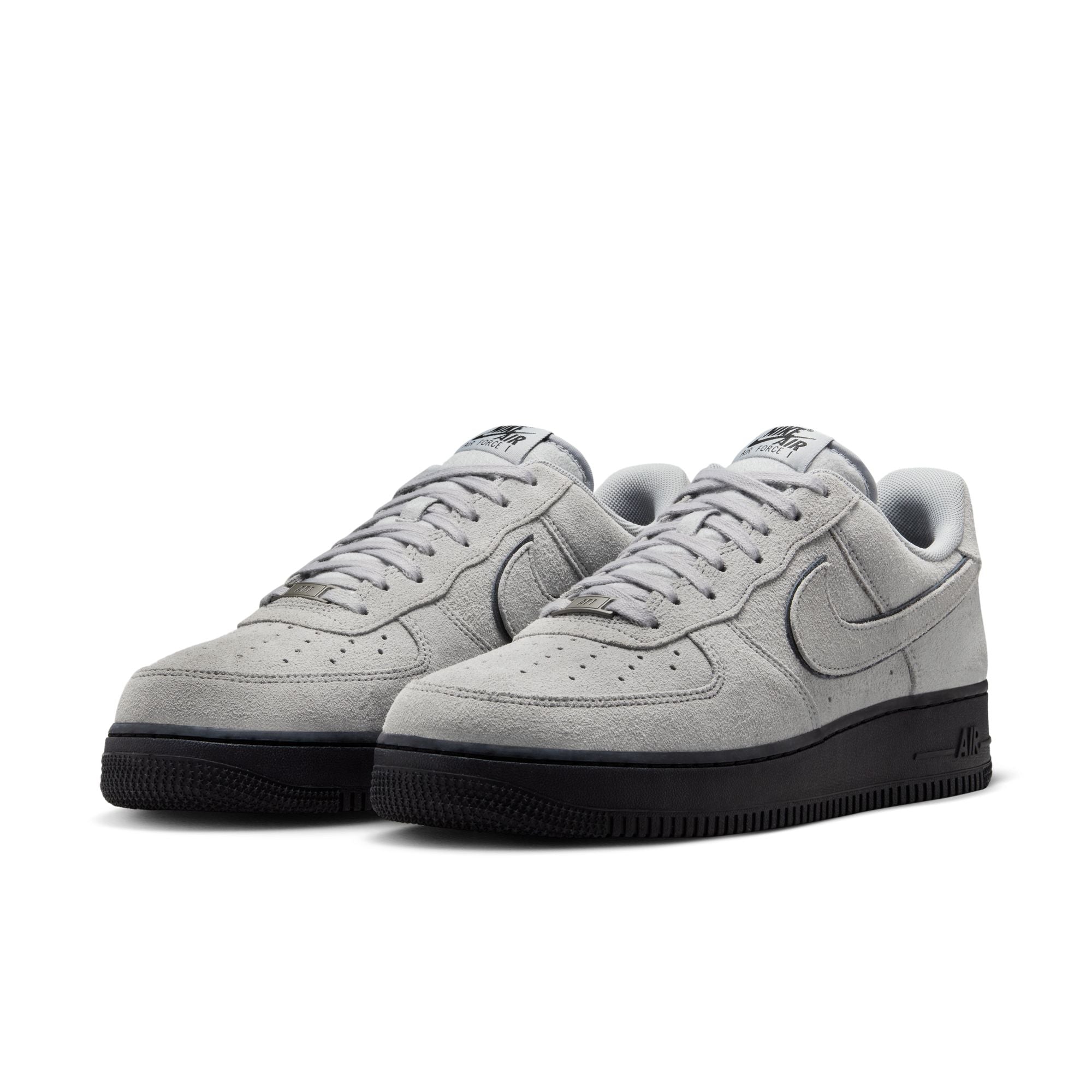 MENS NIKE AIR FORCE 1 '07 LV8 (LT SMOKE GREY/BLACK)