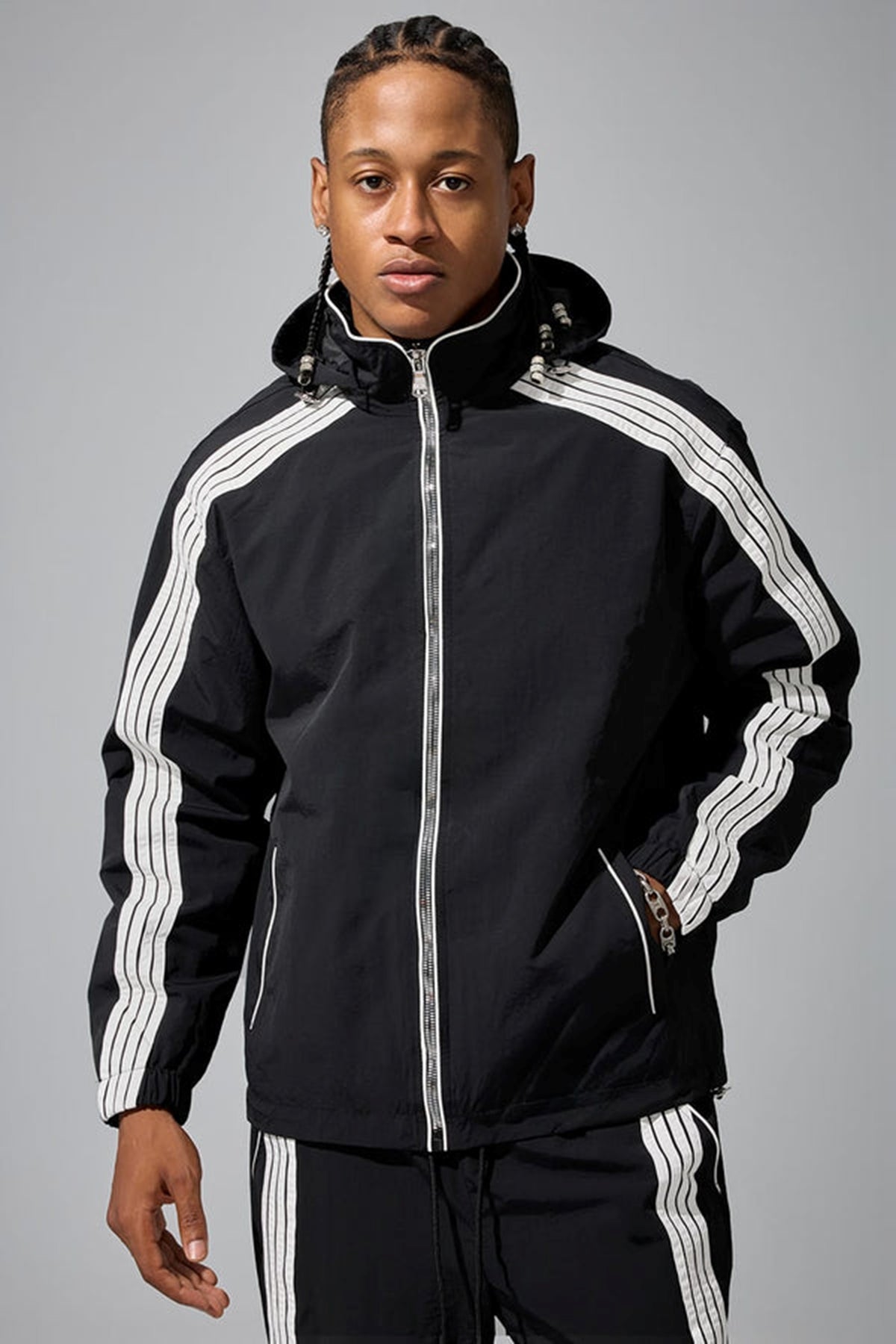 MENS JORDAN CRAIG VELOCITY TRACKSUIT (BLACK)