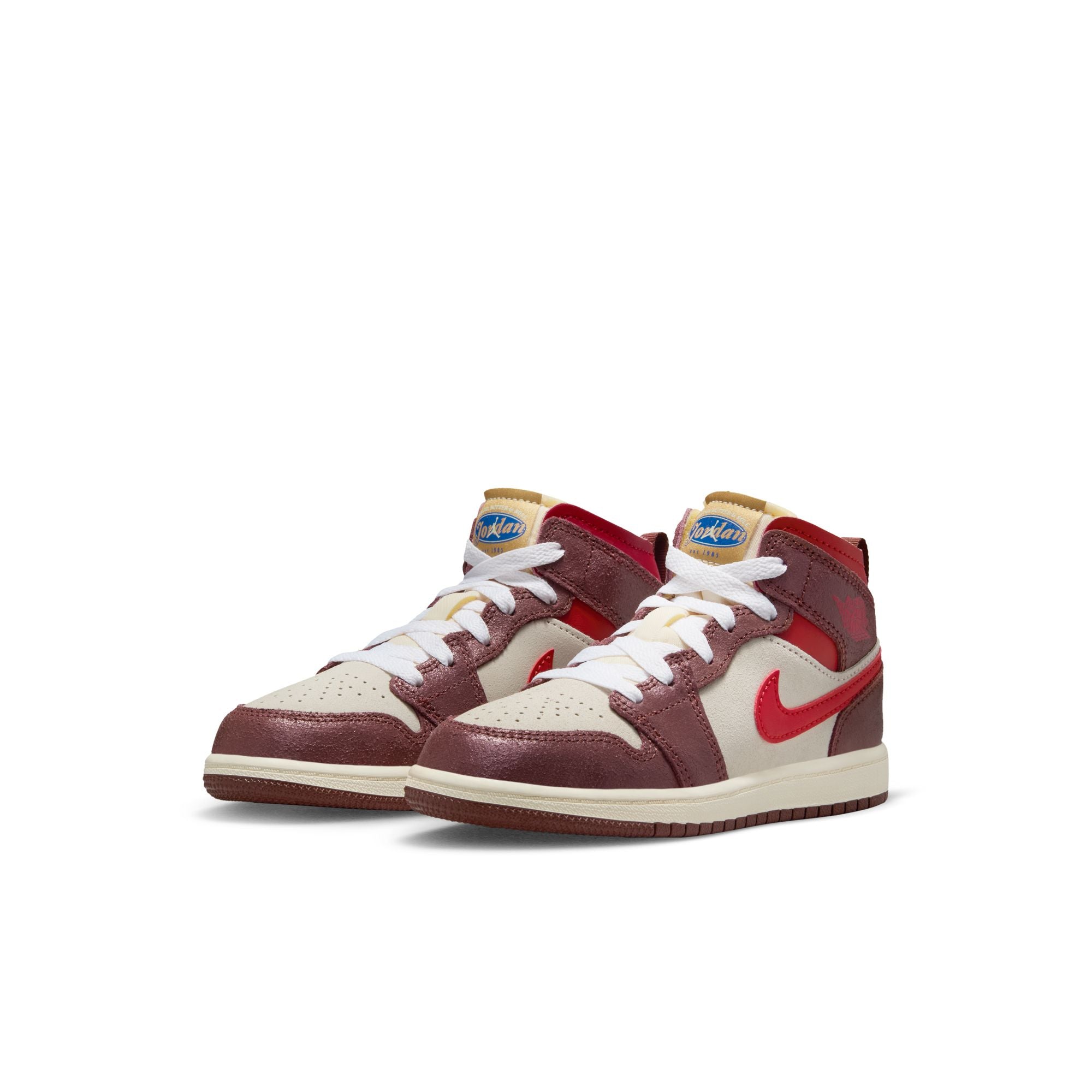 KIDS JORDAN 1 MID SE PS (BREAD, BUTTER, & SOLE)