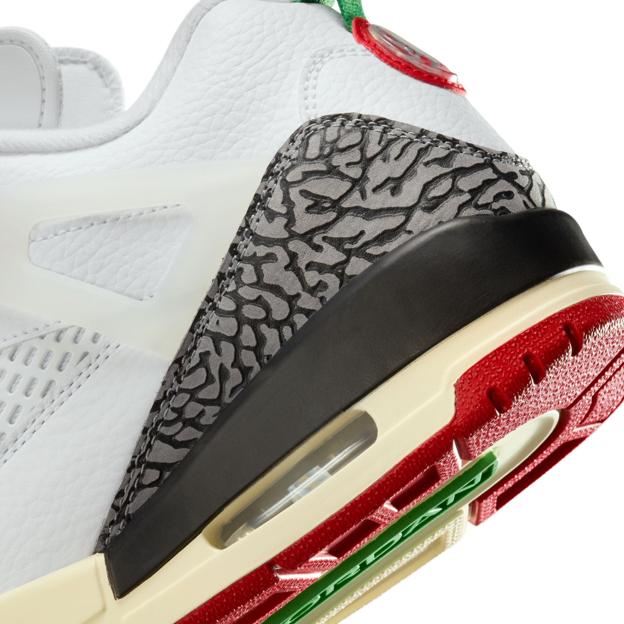 MENS JORDAN SPIZIKE LOW SE (WHITE/VARSITY RED/BLACK/SAIL)