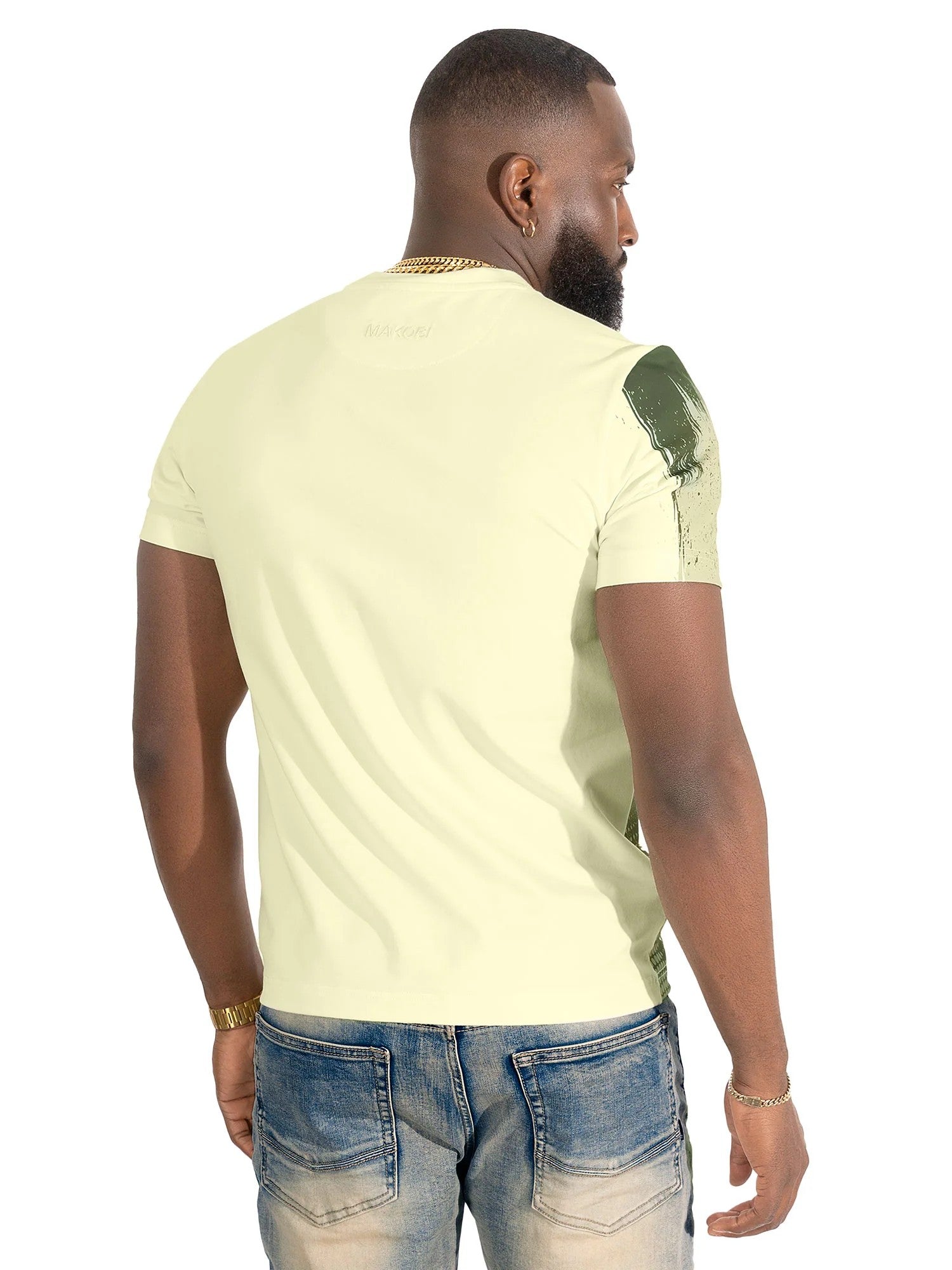 MENS MAKOBI BENDITO BLESSED SHIRT (NATURAL)