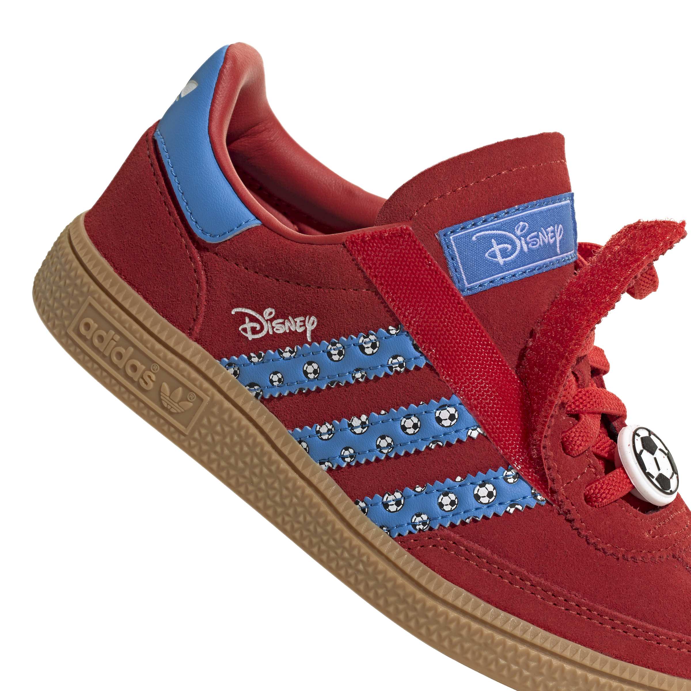 KIDS ADIDAS DISNEY X HANDBALL SPEZIAL CF EL C (RED LUCID/RAY BLUE)