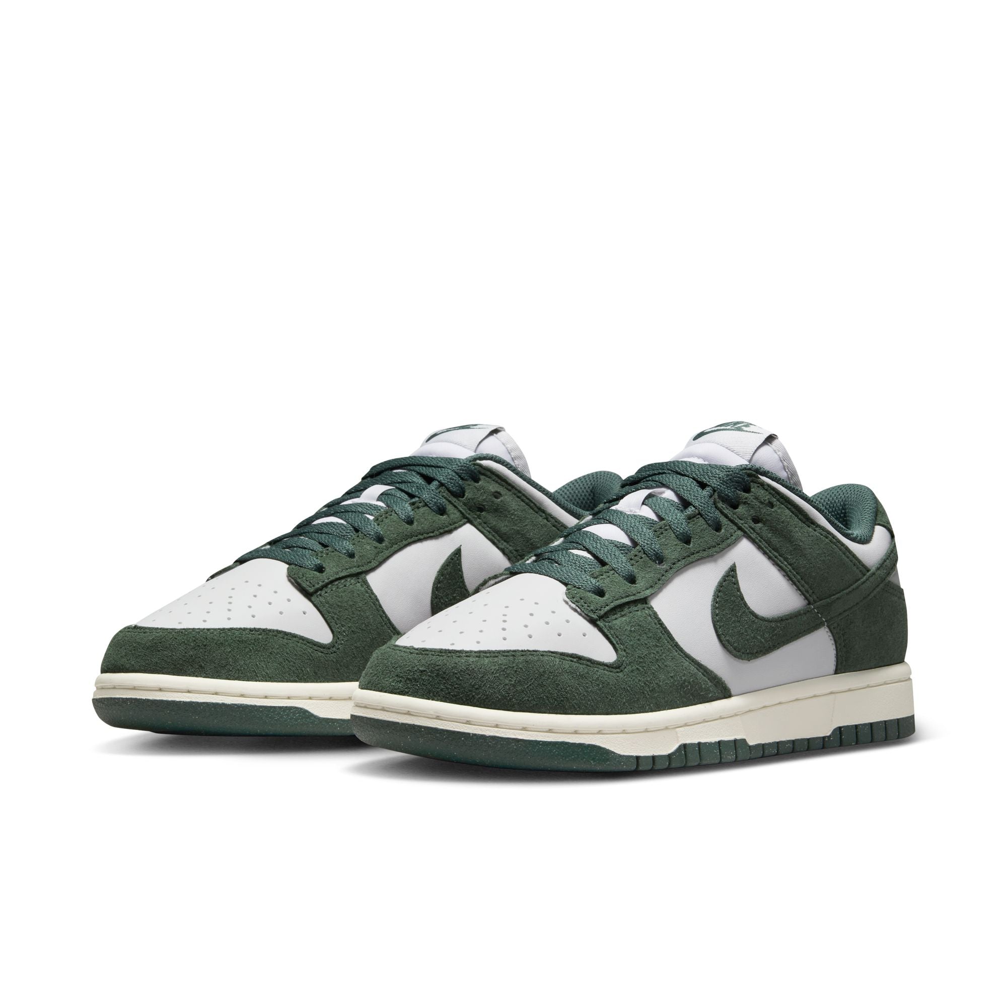 WOMENS NIKE DUNK LOW NEXT NATURE (GREEN SUEDE)