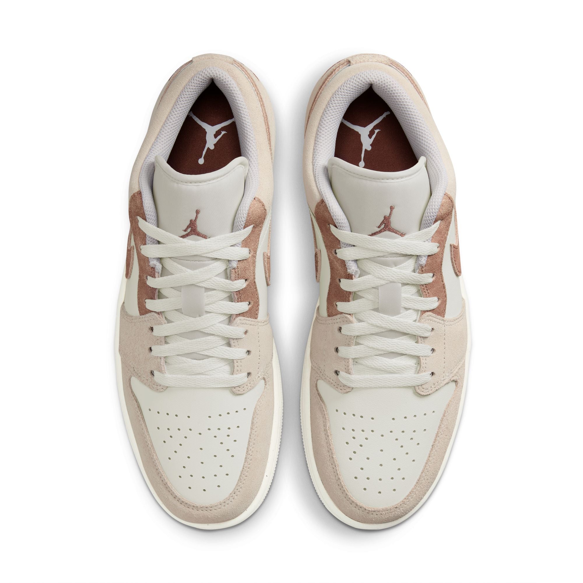 MENS AIR JORDAN 1 LOW SE (LEGEND LT BROWN/ARCHAEO BROWN/SAIL)