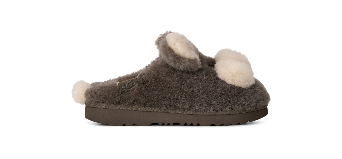 KIDS' UGG CLASSIC HOP SLIP-ON (SLATE)