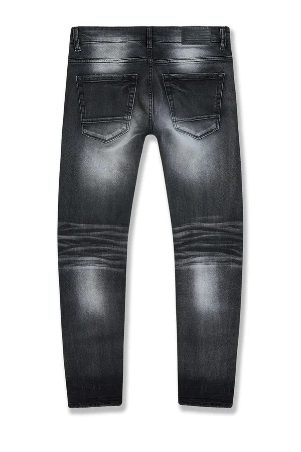 MENS JORDAN CRAIG COLLINS FIT EL NINO DENIM (BLACK SHADOW)