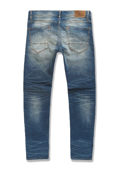 MENS JORDAN CRAIG COLLINS FIT MEADOWLANDS PURE DENIM (DESERT BLUE)