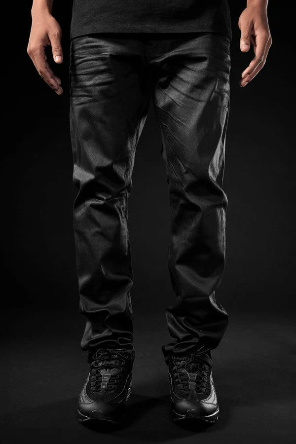 MENS JORDAN CRAIG COLLINS FIT SMOOTH CRIMINAL DENIM (JET BLACK)