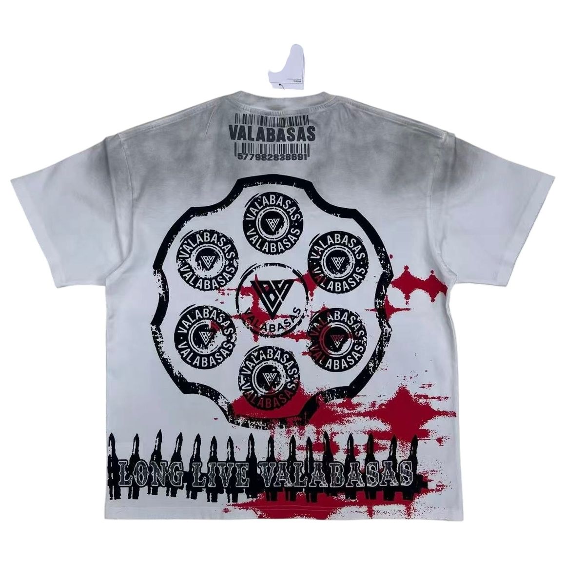 MENS VALABASAS NARCISSIST SHIRT (WHITE)