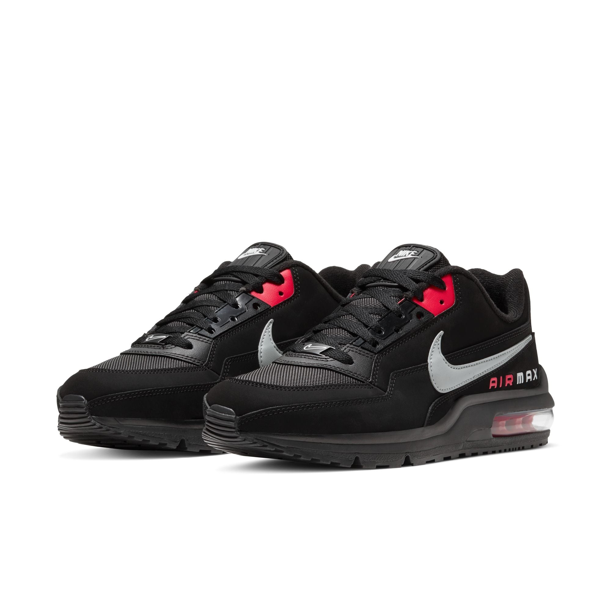 MENS NIKE AIR MAX LTD 3 (BLACK/LT SMOKE GREY/UNIVERSITY RED)