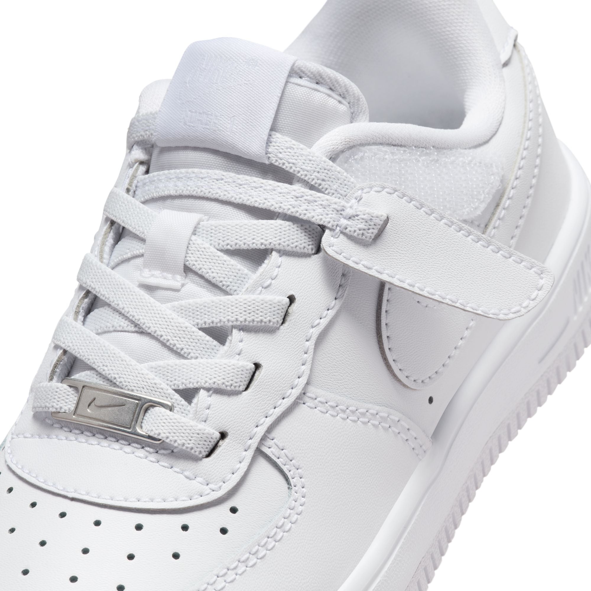 KIDS NIKE FORCE 1 LOW EASYON PS (WHITE)