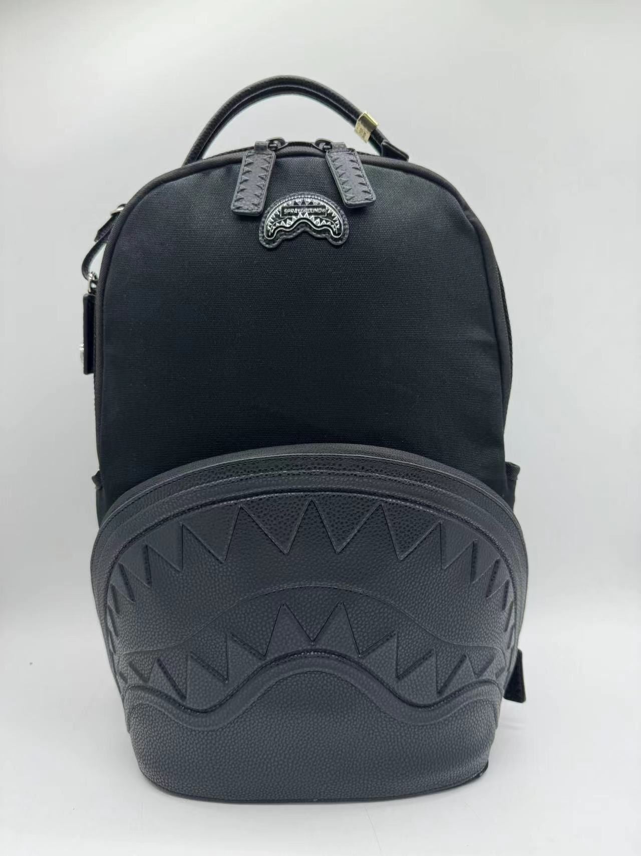 SHARK POCKET CANAVAS BACKPACK