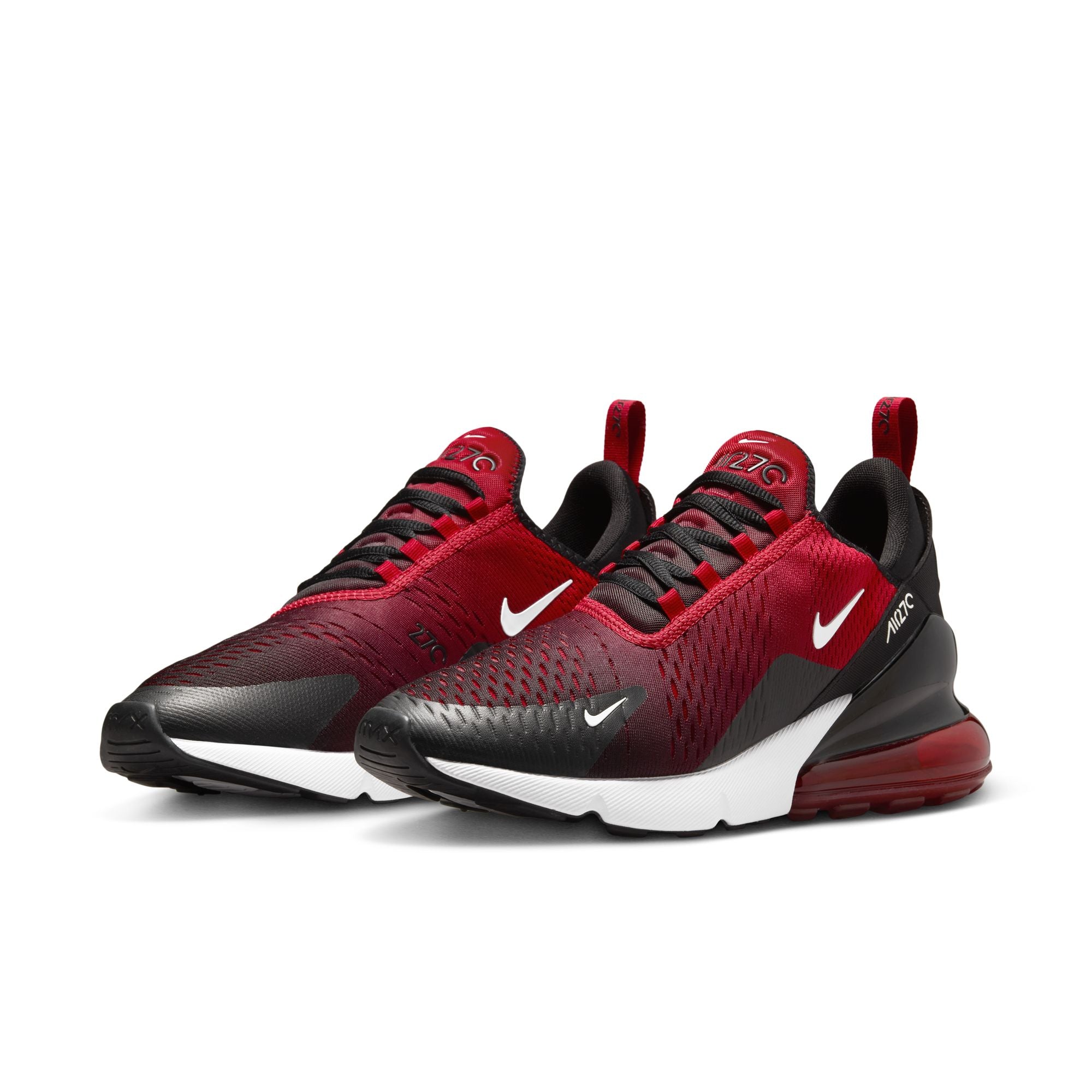 MENS AIR MAX 270 (GYM RED/WHITE/BLACK)
