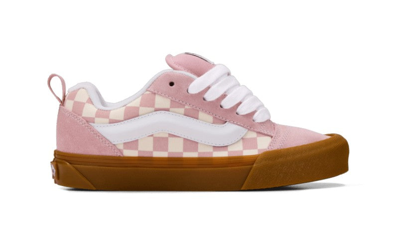 KIDS VANS KNU SKOOL GUM CHECK J (MISTY MAUVE)