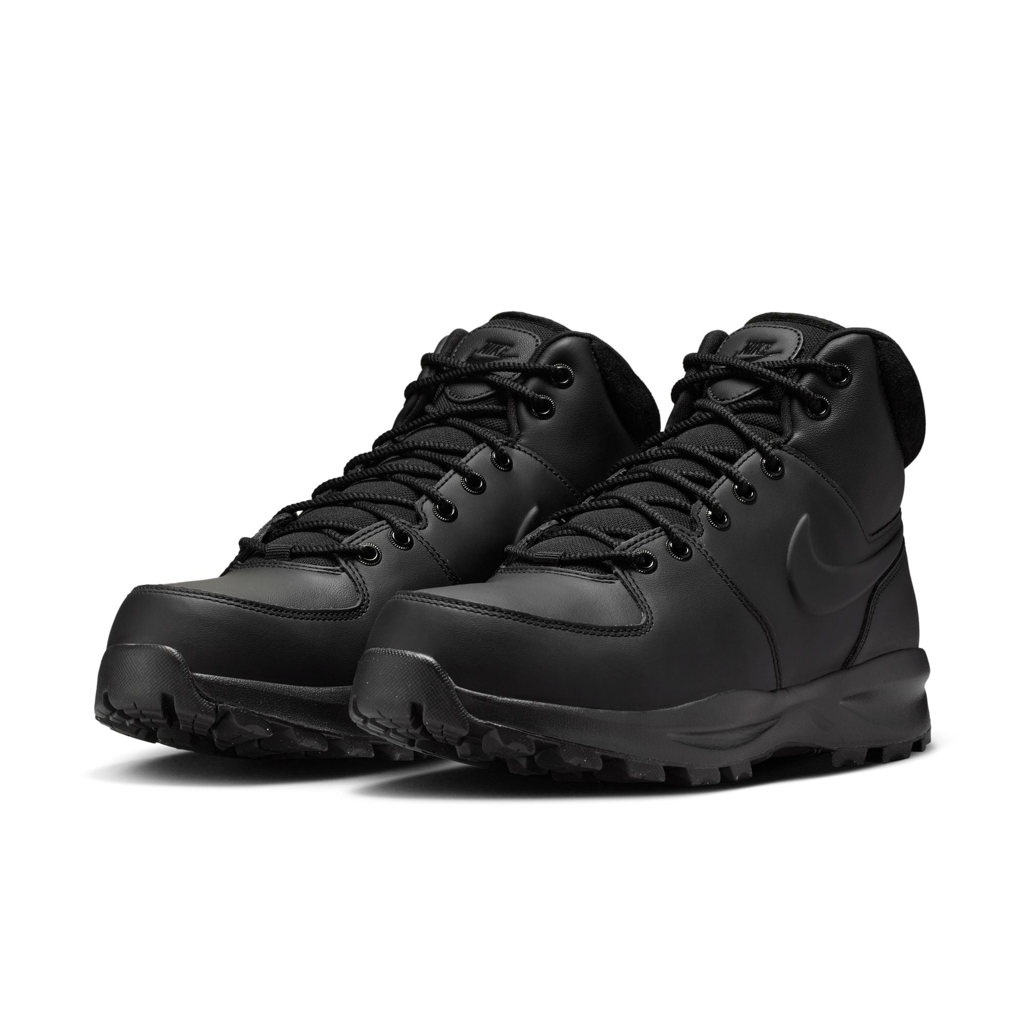MENS NIKE MANOA LEATHER (BLACK)