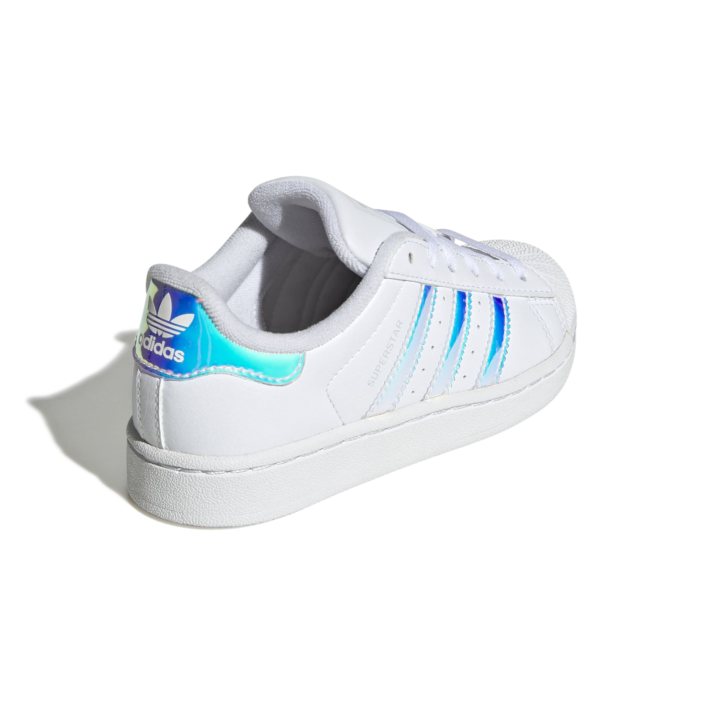 KIDS ADIDAS SUPERSTAR II C (CLOUD WHITE / SUPPLIER COLOUR / HALO BLUE)