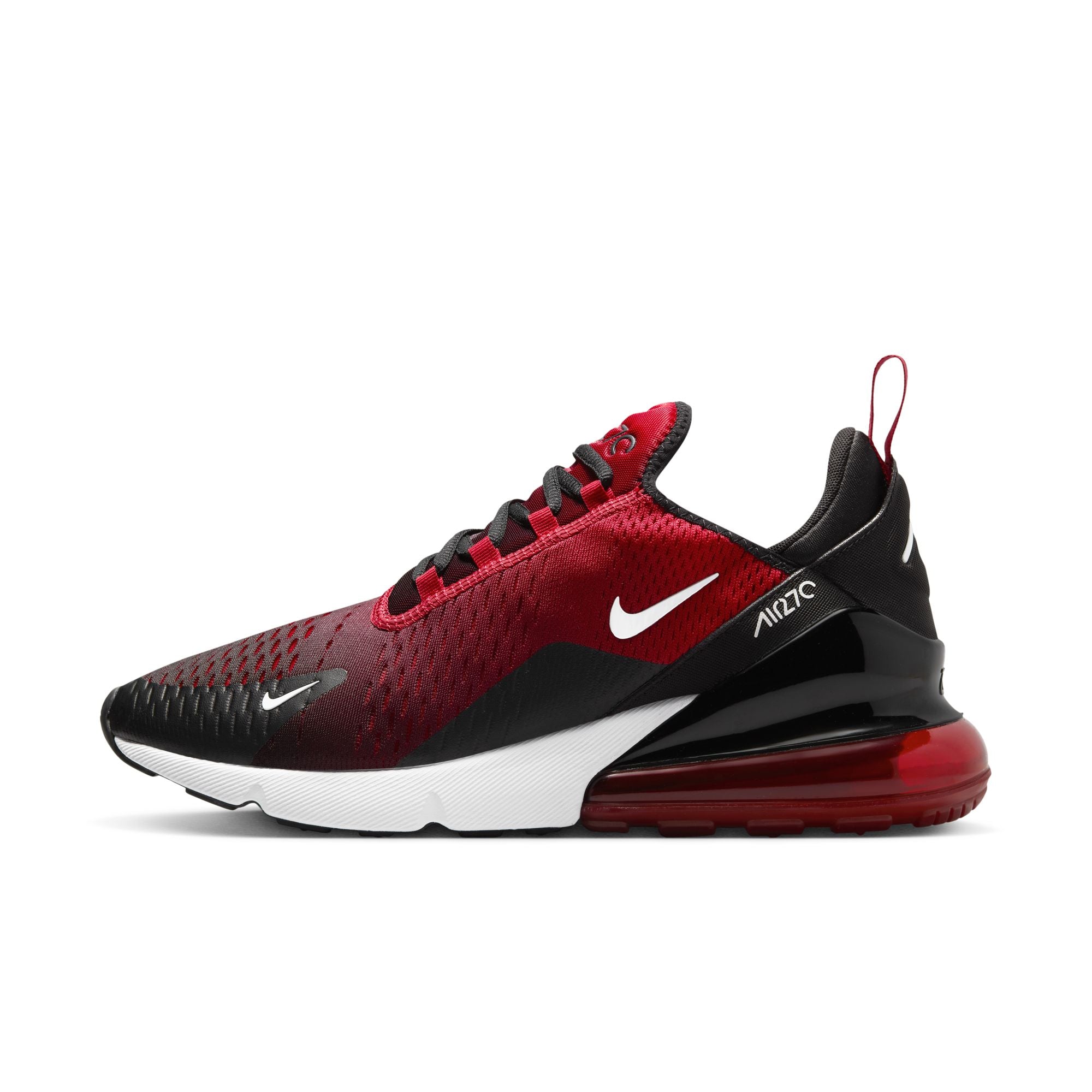 MENS AIR MAX 270 (GYM RED/WHITE/BLACK)