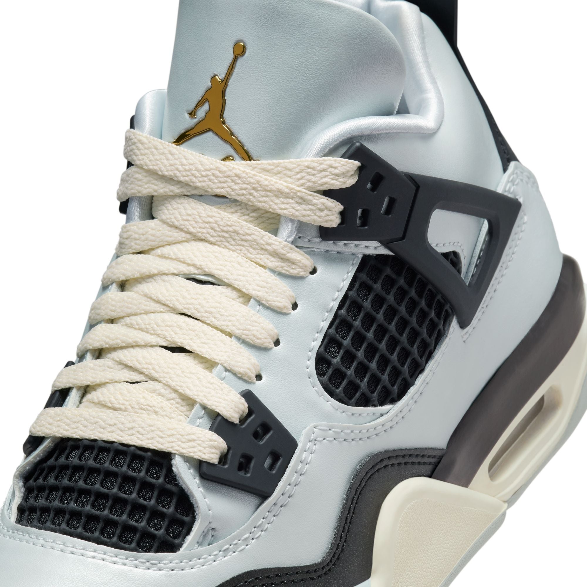 KIDS AIR JORDAN 4 RETRO GS (PURE PLATINUM)