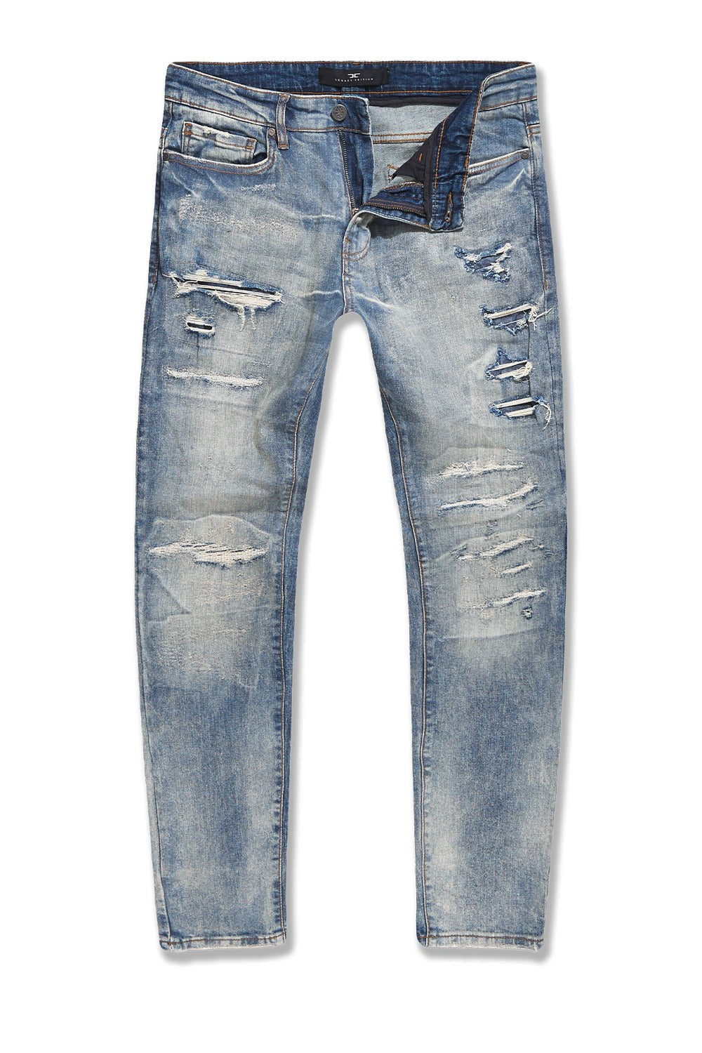 MENS JORDAN CRAIG COLLINS FIT REVELATION DENIM (STUDIO BLUE)