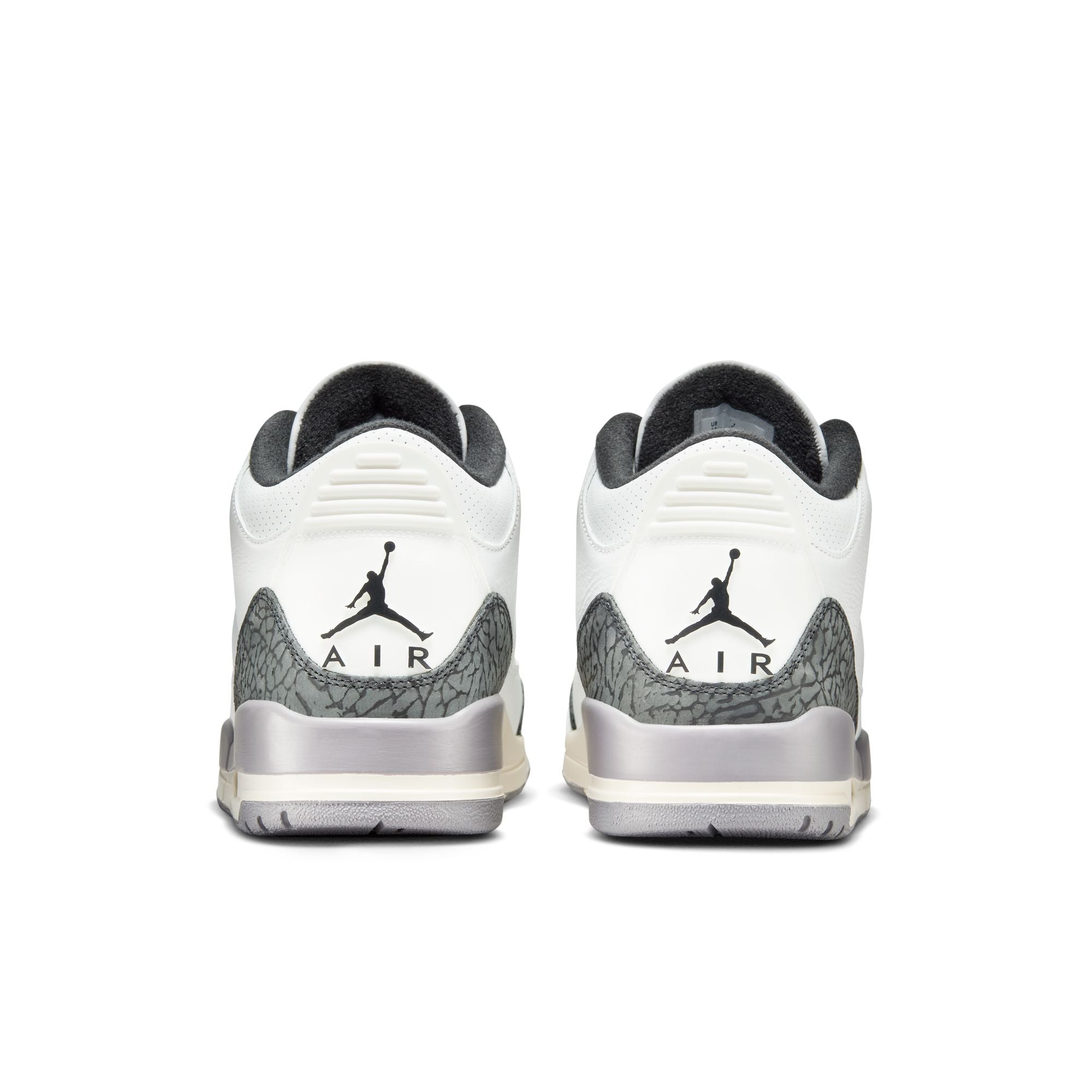 MENS AIR JORDAN 3 RETRO (CEMENT GREY)