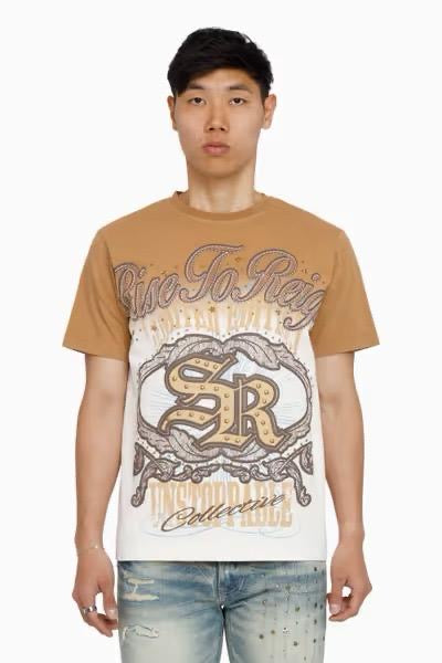 MENS SMOKE RISE RISE TO REIGH SHIRT (LION)