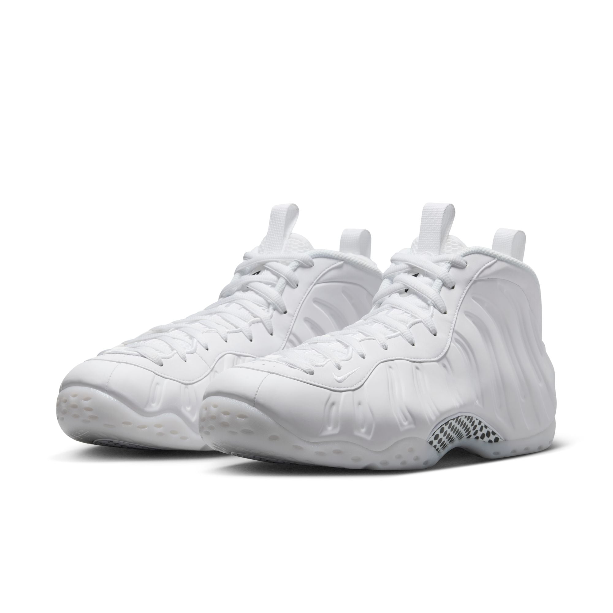 MENS NIKE AIR FOAMPOSITE ONE (TRIPLE WHITE)