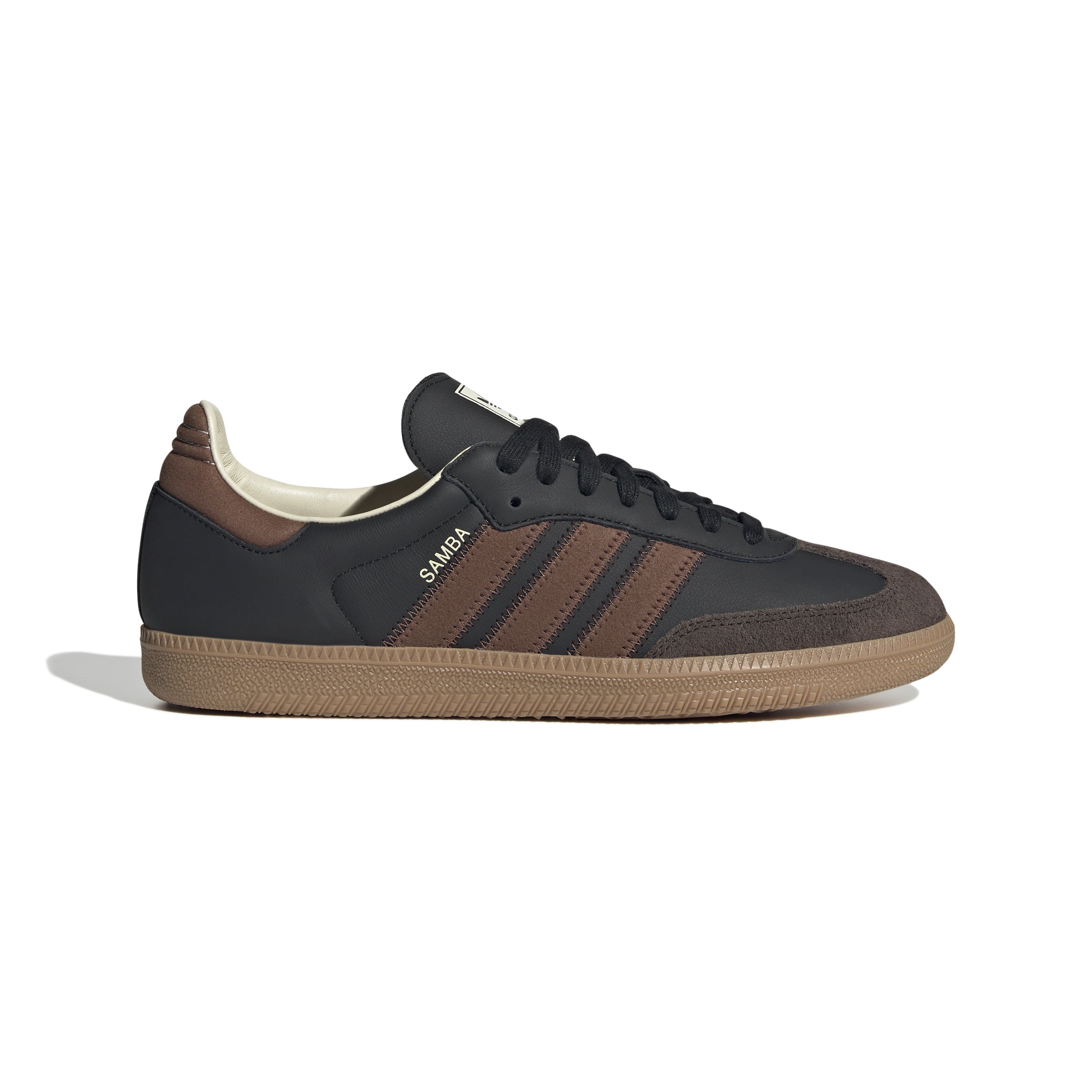 MENS ADIDAS SAMBA OG (CBLACK/PREBRN/DBROWN)