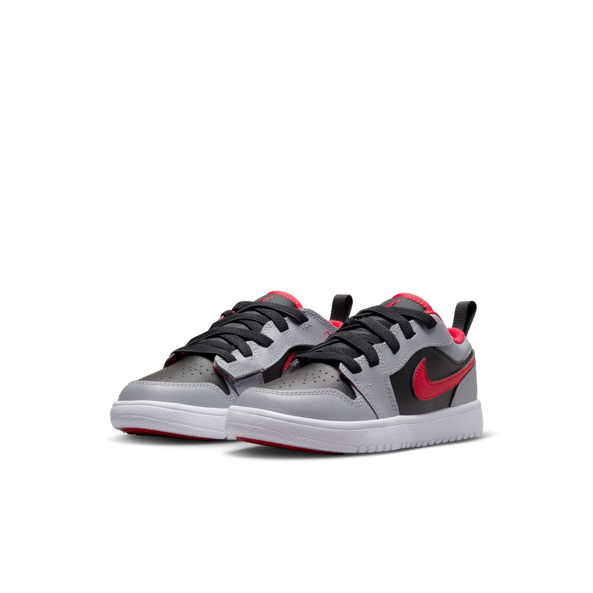 KIDS JORDAN 1 LOW ALT PS (BLACK/FIRE RED)