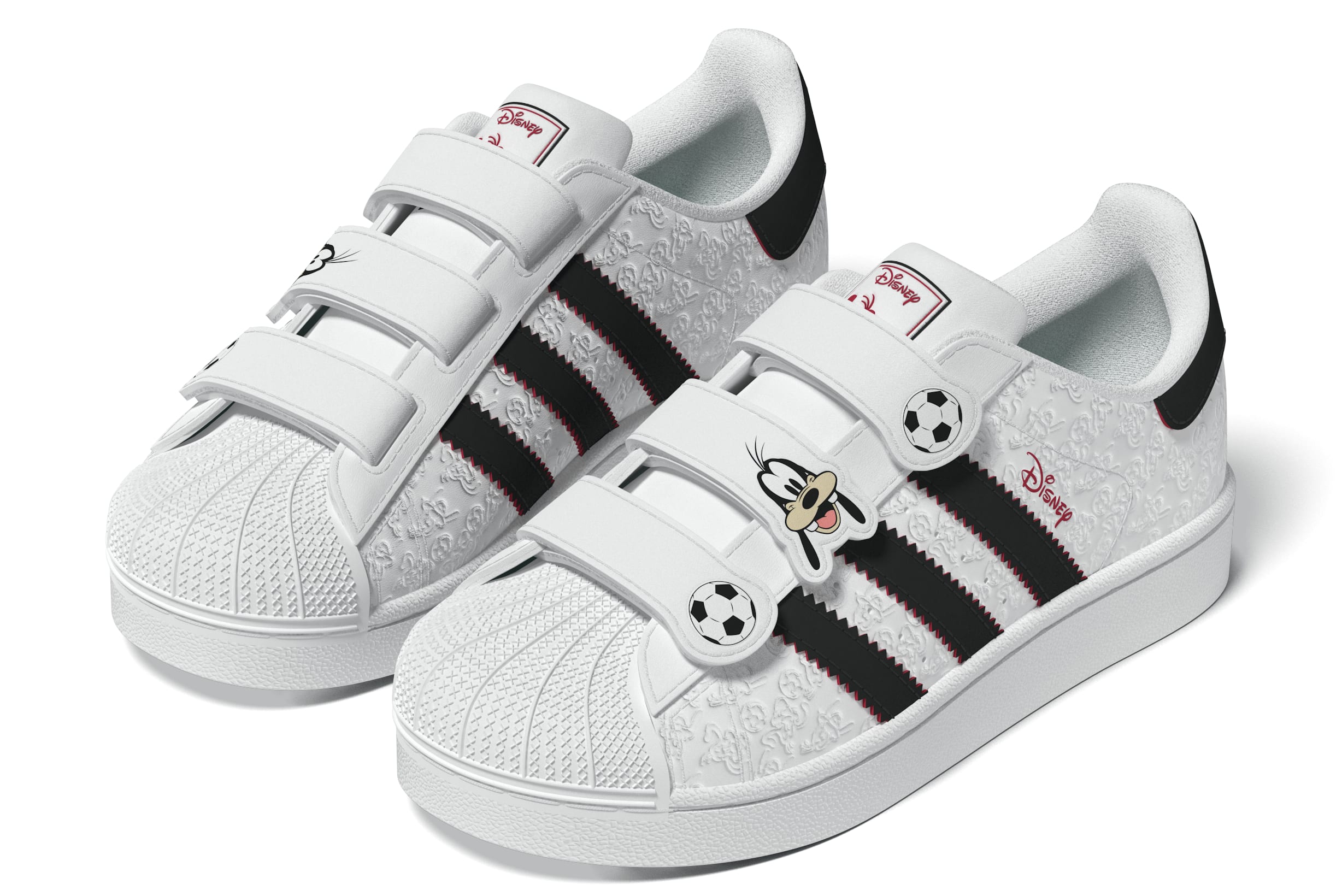 KIDS ADIDAS DISNEY X SUPERSTAR II CF C (WHITE/BLACK)