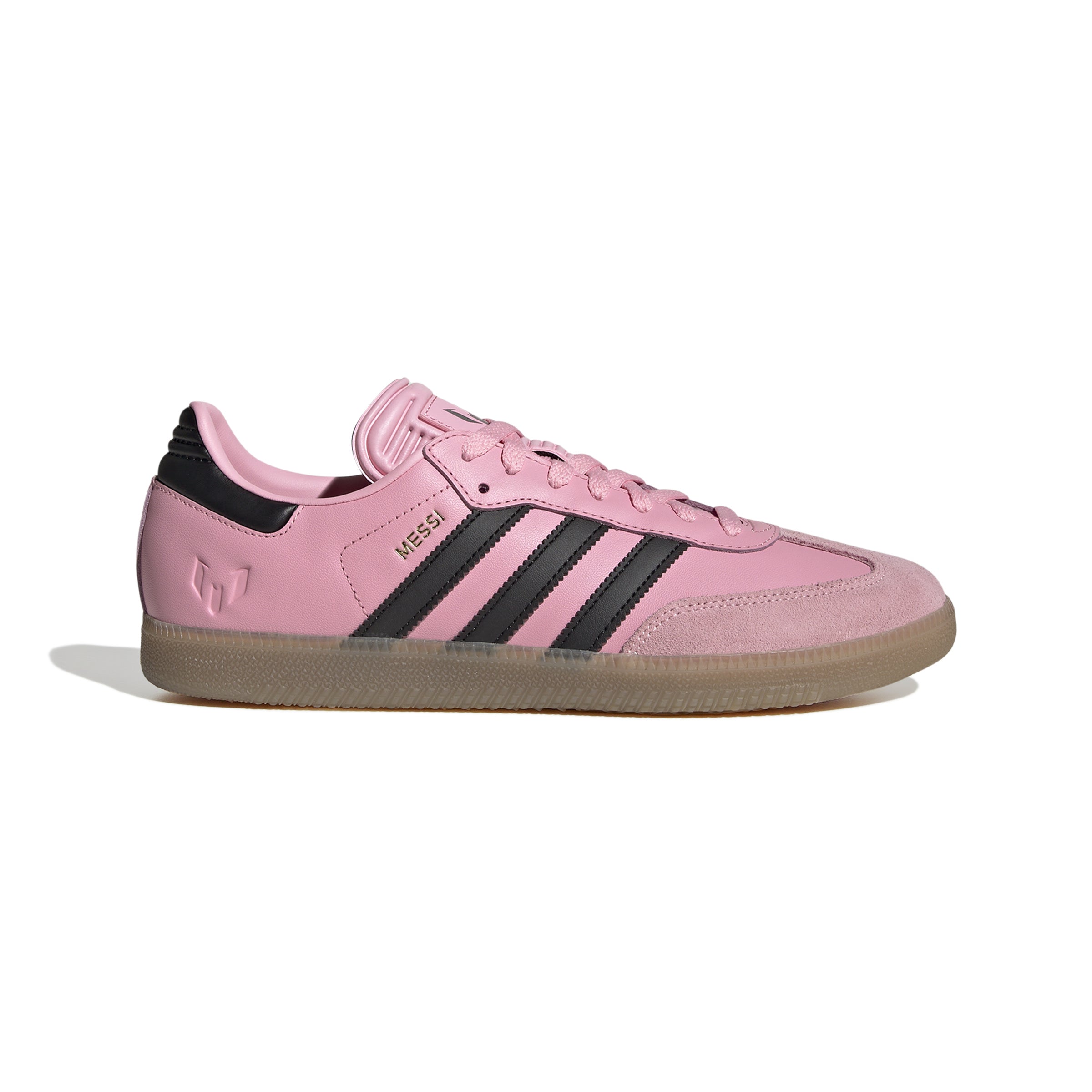 MENS ADIDAS SAMBA MESSI (LIGHT PINK / CORE BLACK / GUM)