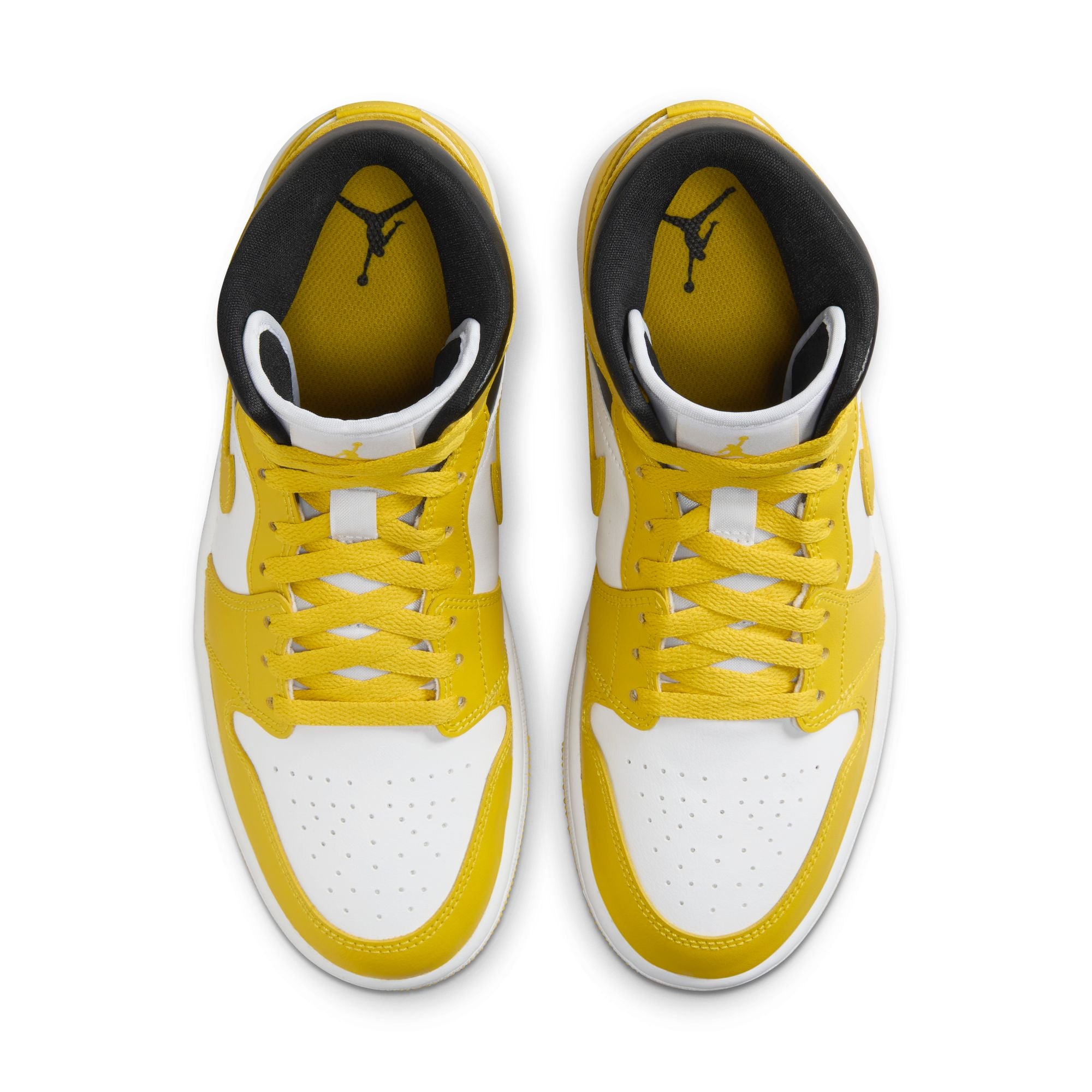 WOMENS AIR JORDAN 1 MID (VIVID SULFUR)