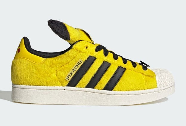 MENS POKÉMON X ADIDAS SUPERSTAR II (PIKACHU-YELLOW)