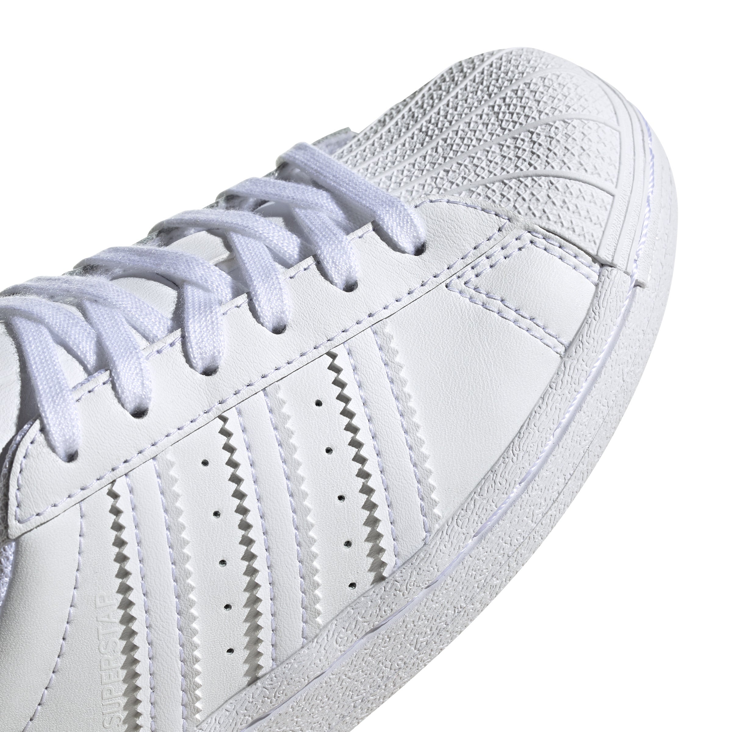 Little Kids ADIDAS SUPERSTAR PS (WHITE/WHITE)