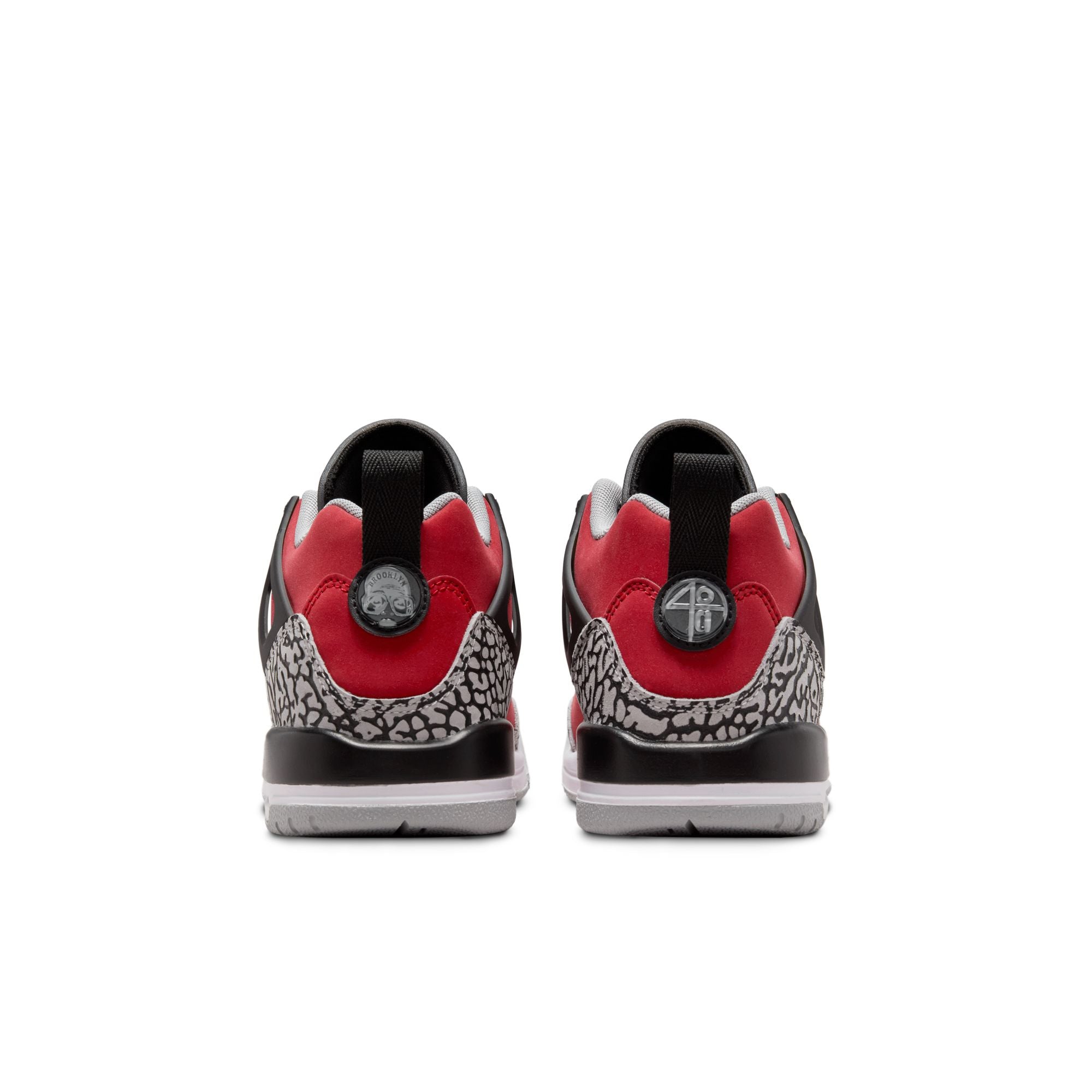 KIDS JORDAN SPIZIKE LOW GS (GYM RED/BLACK/WOLF GREY)