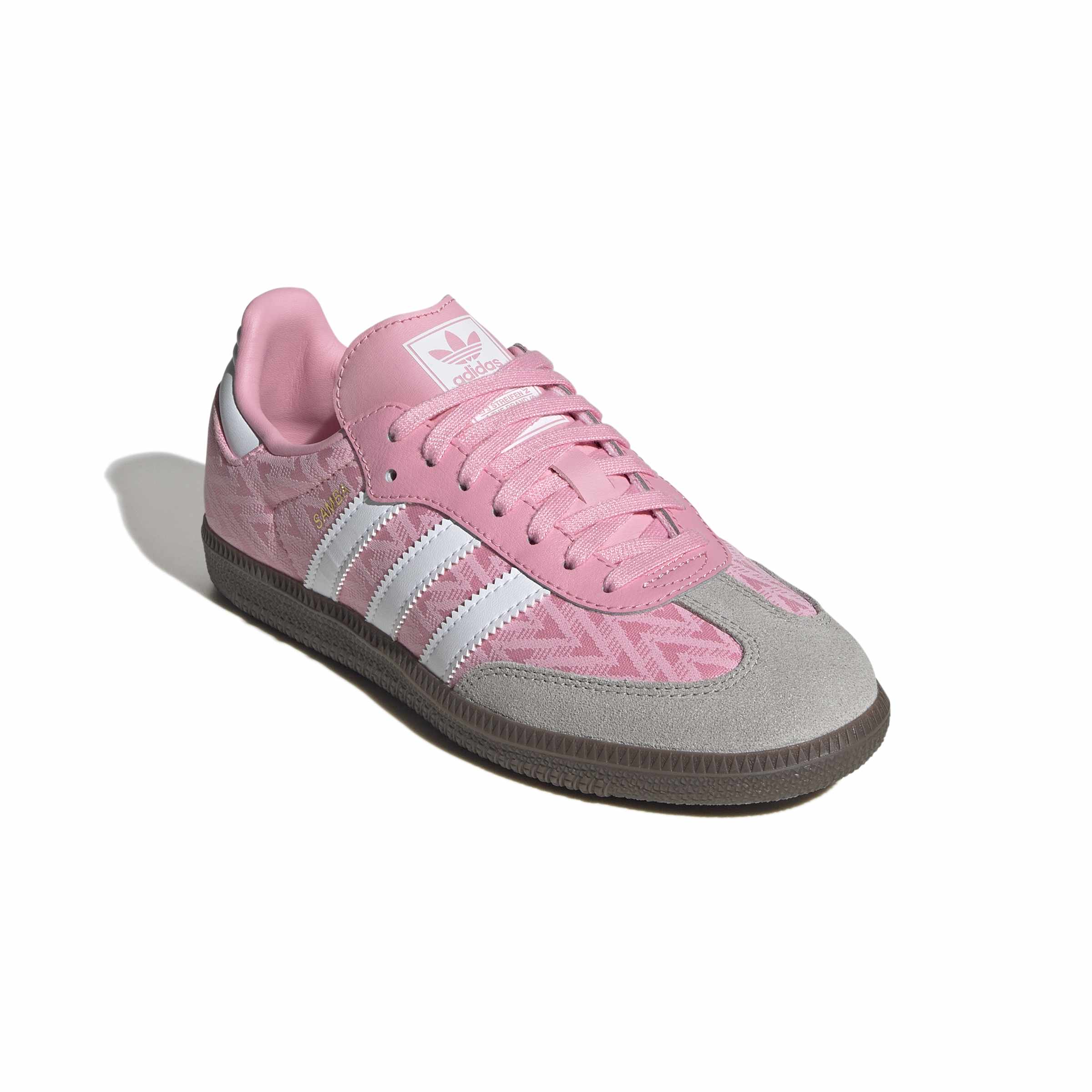 KIDS ADIDAS SAMBA OG J (PINK/WHITE)