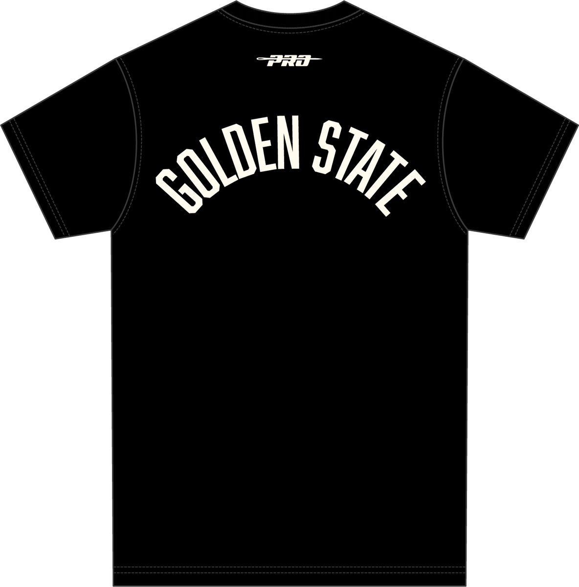 MENS PRO STANDARD GOLDEN STATE WARRIORS MODERN ORIGINALS M SJ SHIRT (BLACK)