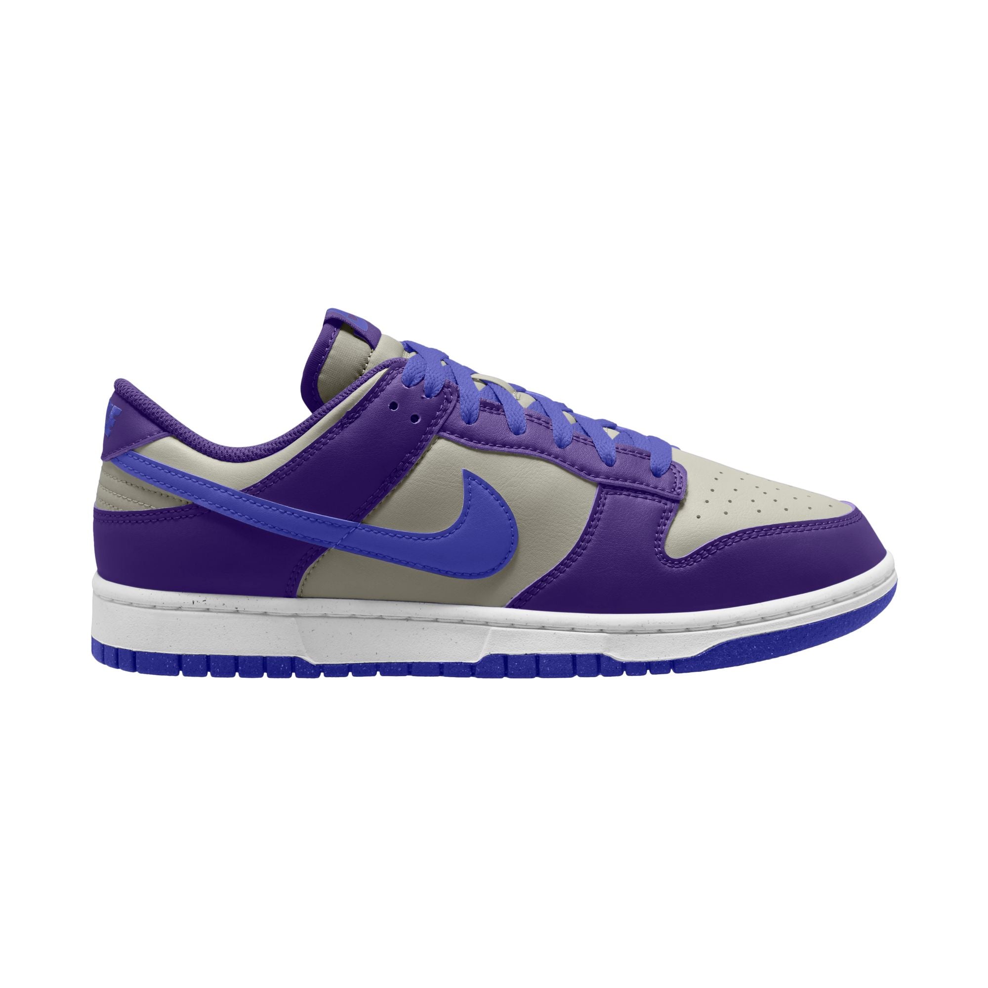 MENS NIKE DUNK LOW RETRO (COLLEGE GREY/PERSIAN VIOLET/WILD GRAPE)
