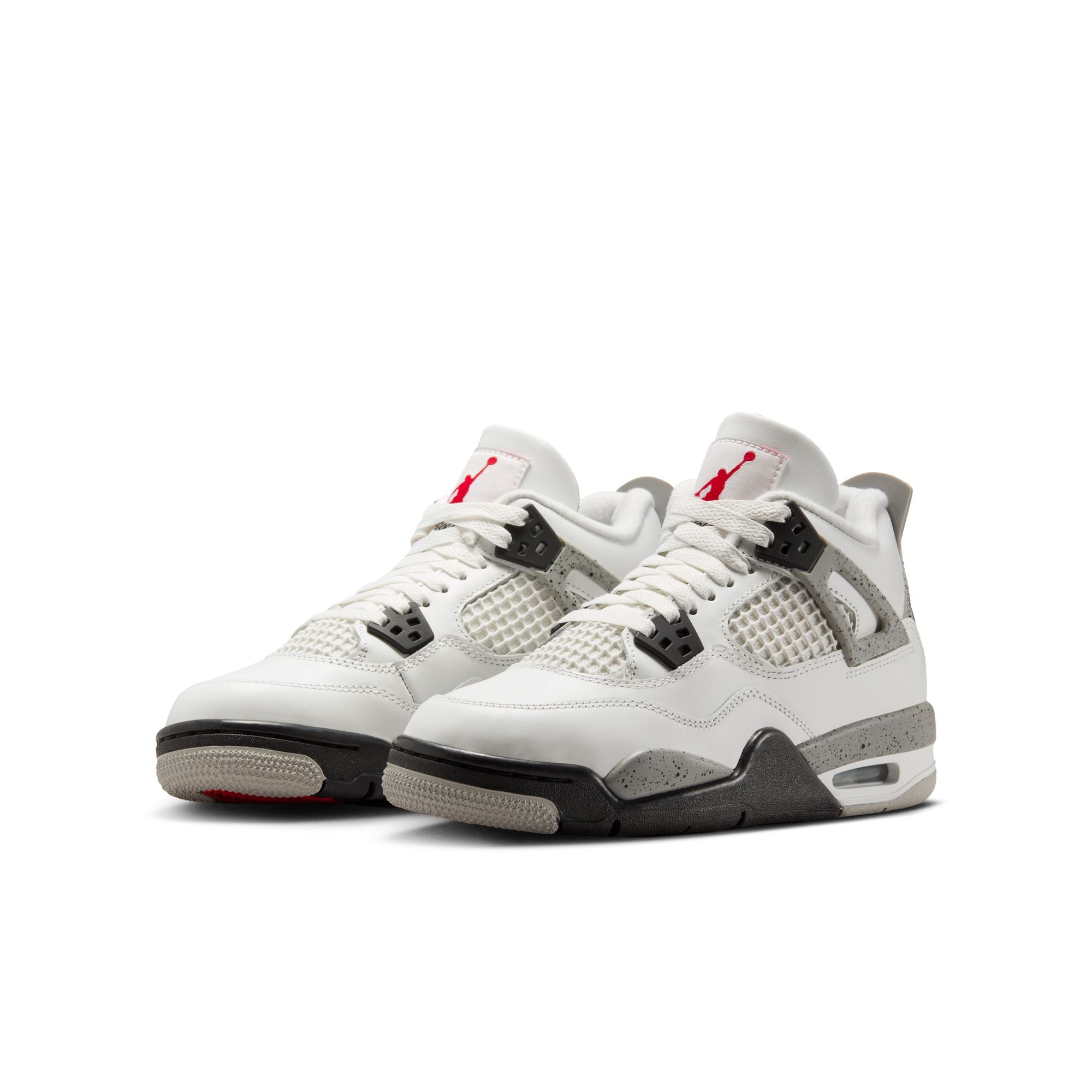 KIDS AIR JORDAN 4 RETRO OG GS (WHITE CEMENT)