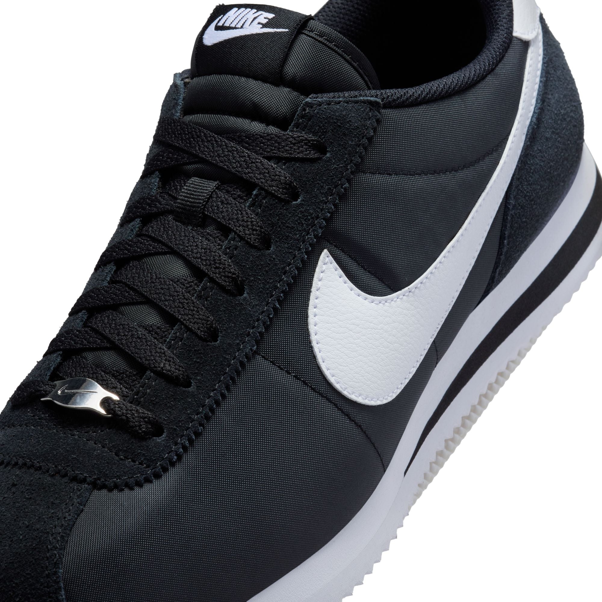 MENS NIKE CORTEZ TXT (BLACK/WHITE)