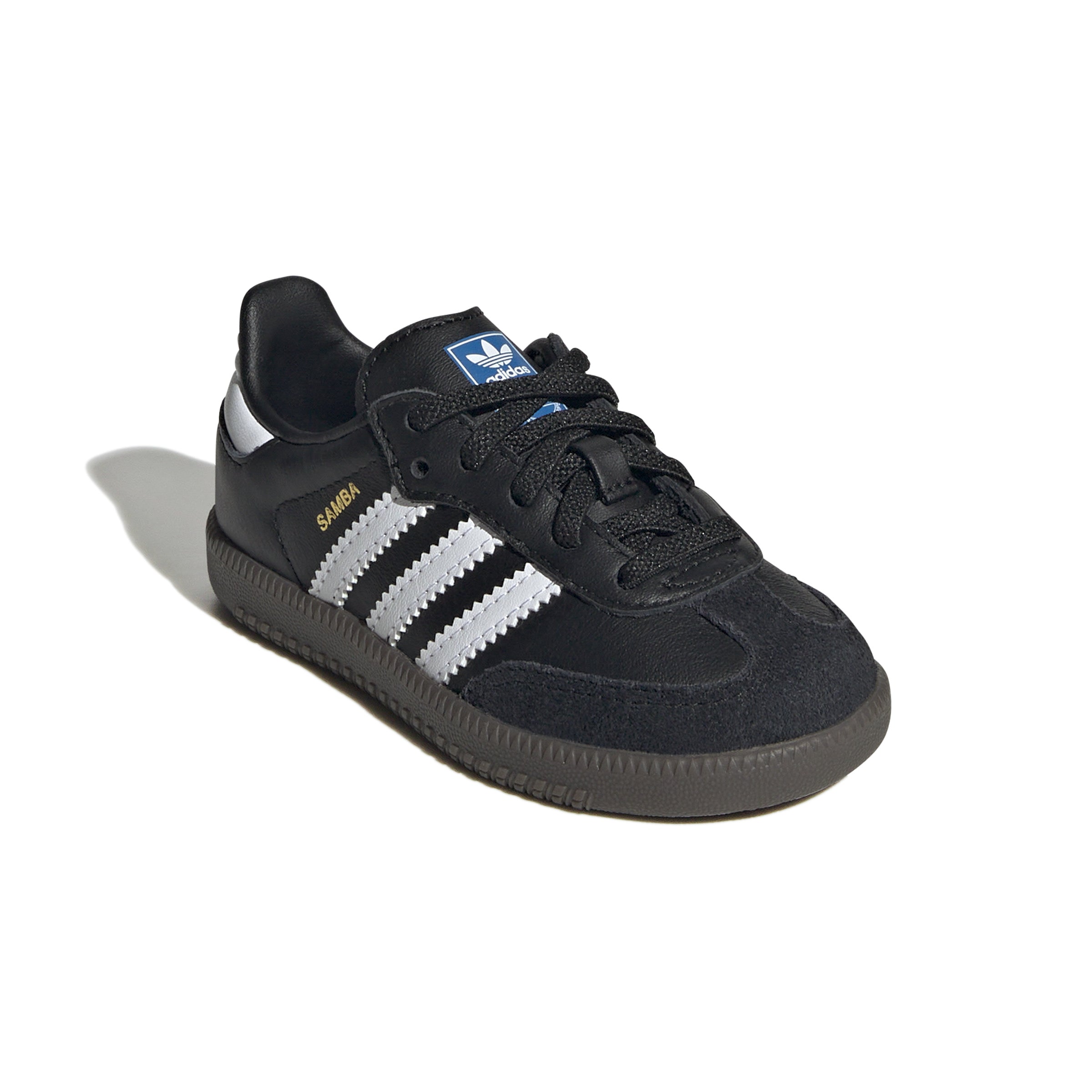 KIDS ADIDAS SAMBA OG EL I (CORE BLACK/CLOUD WHITE/GUM)